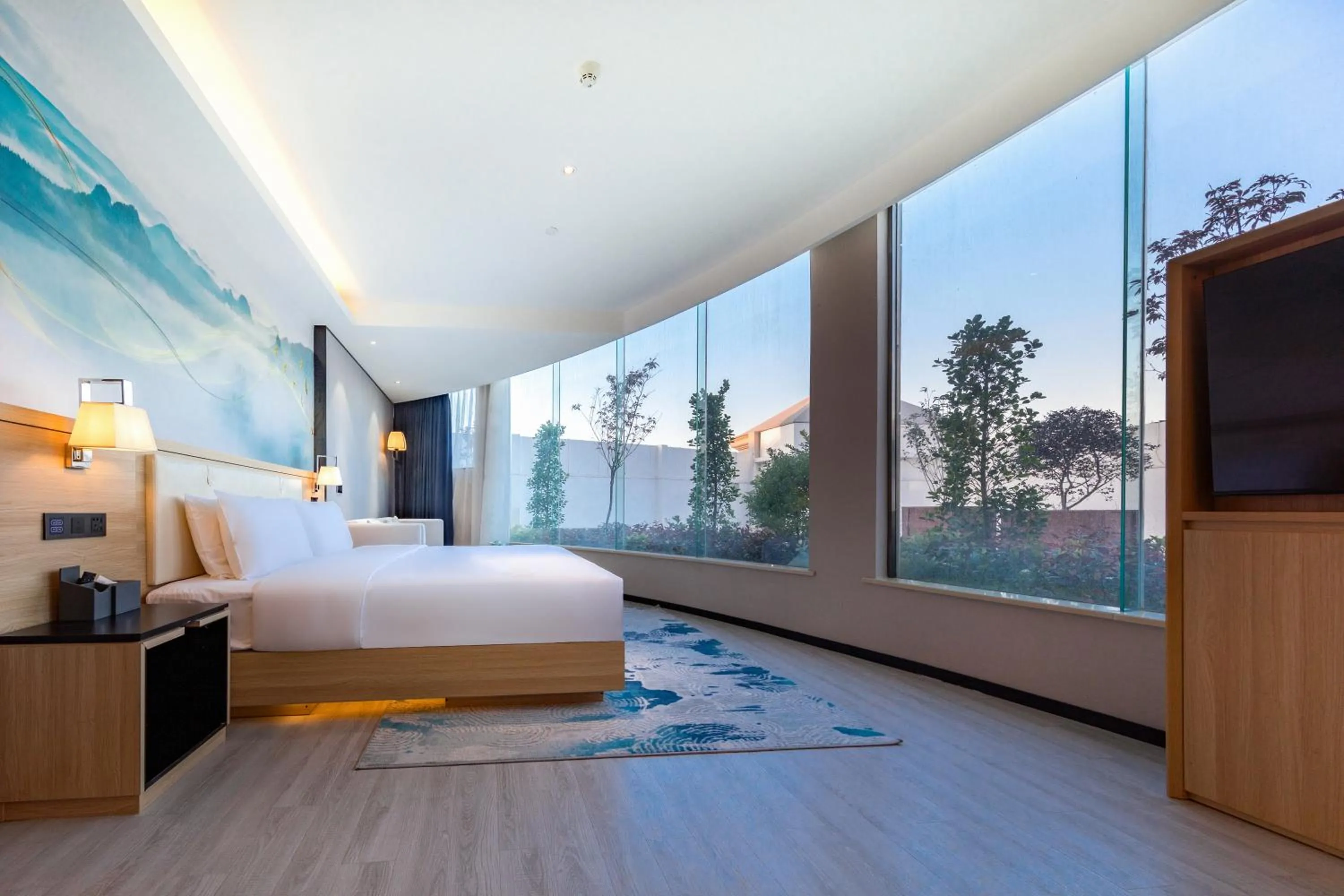 Bedroom, Bed in Ausotel by Argyle Baiyun International Airport Renhe Metro Exit B