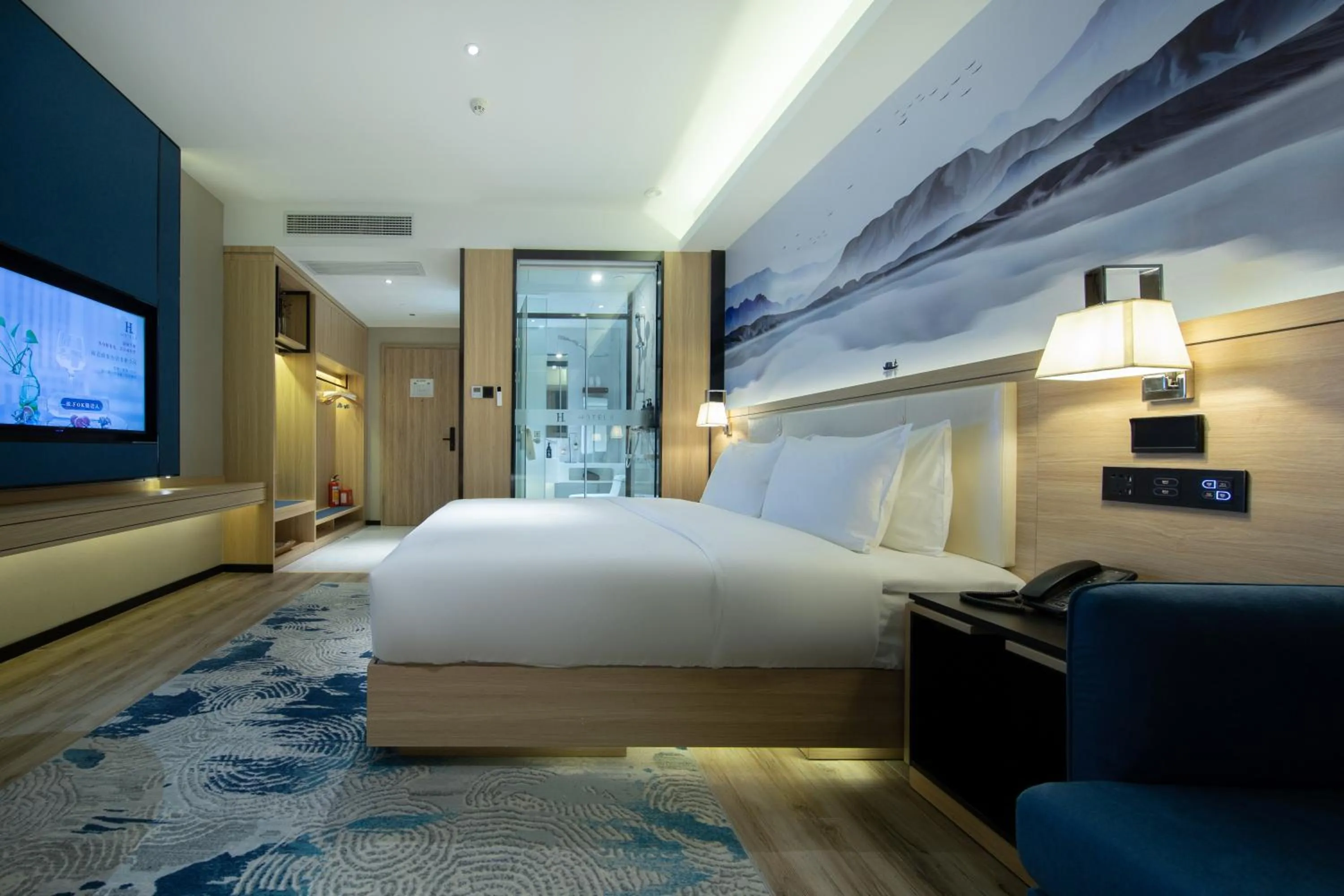 Bedroom, Bed in Ausotel by Argyle Baiyun International Airport Renhe Metro Exit B