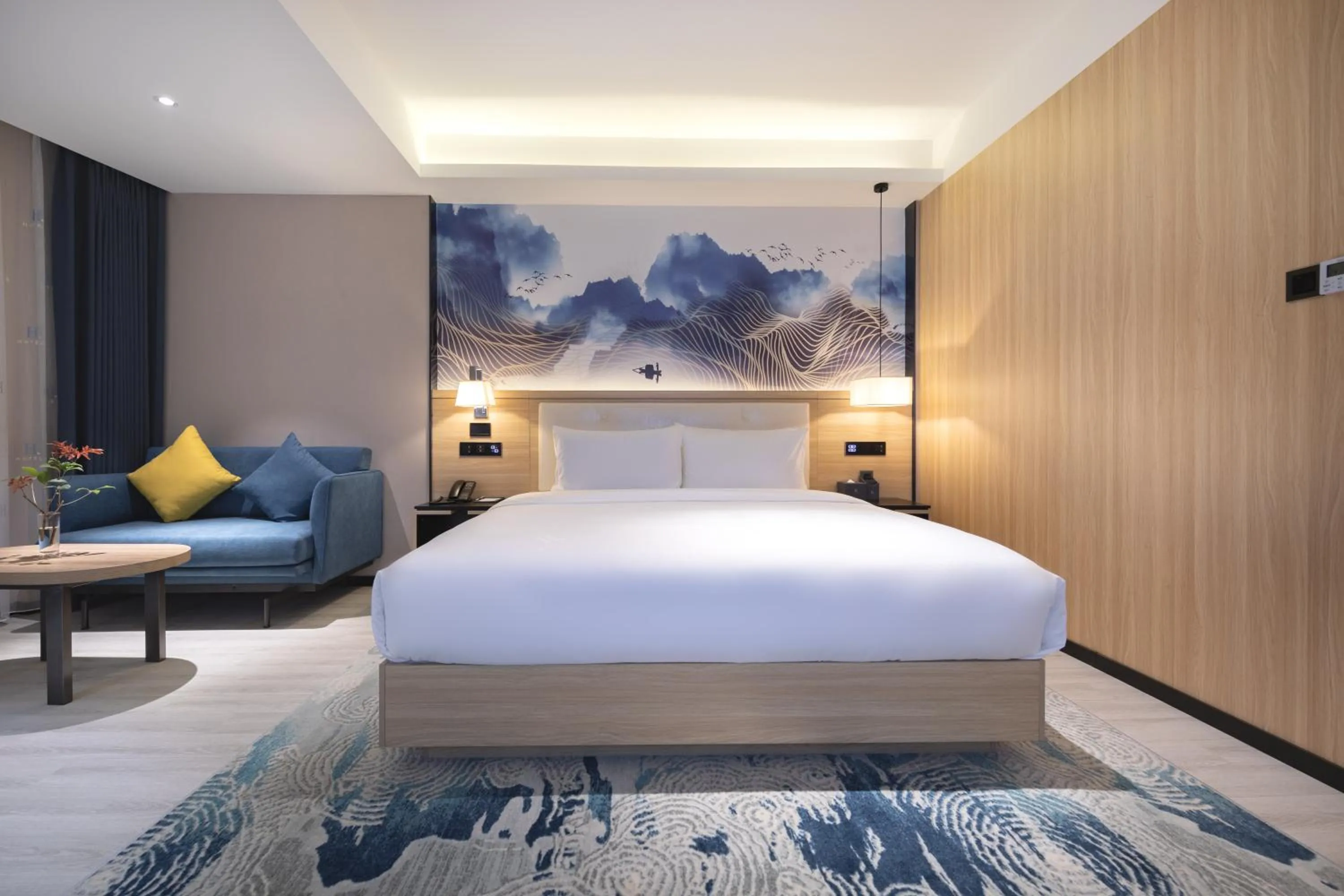Bedroom, Bed in Ausotel by Argyle Baiyun International Airport Renhe Metro Exit B