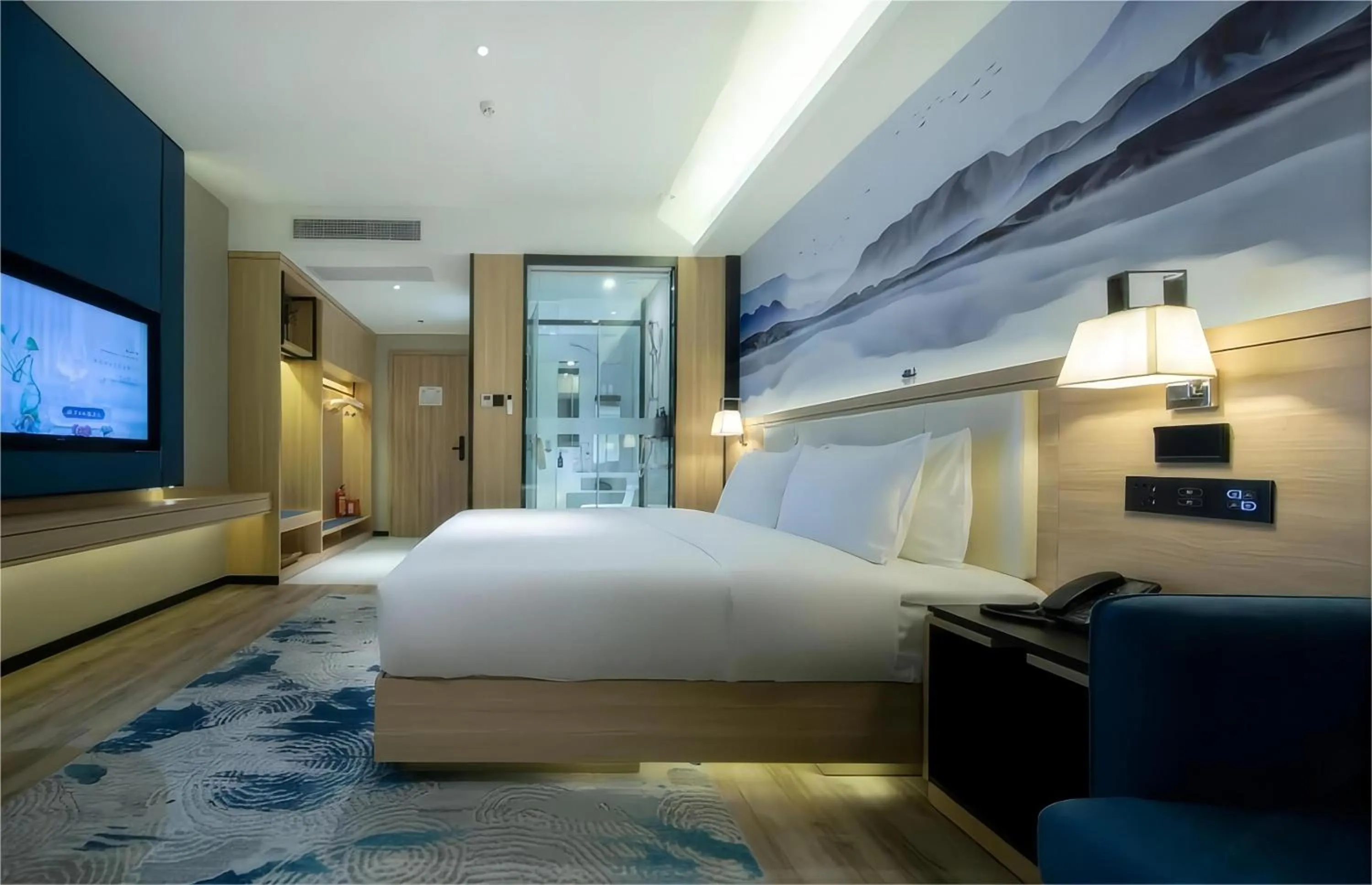 Bed in Ausotel by Argyle Baiyun International Airport Renhe Metro Exit B