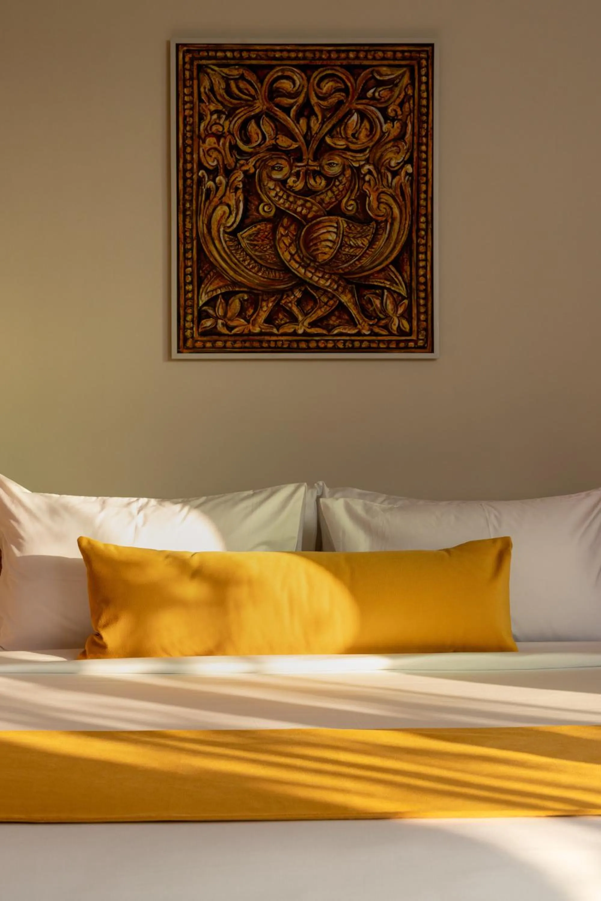 Bed in Lake Avenue Hotel Kandy