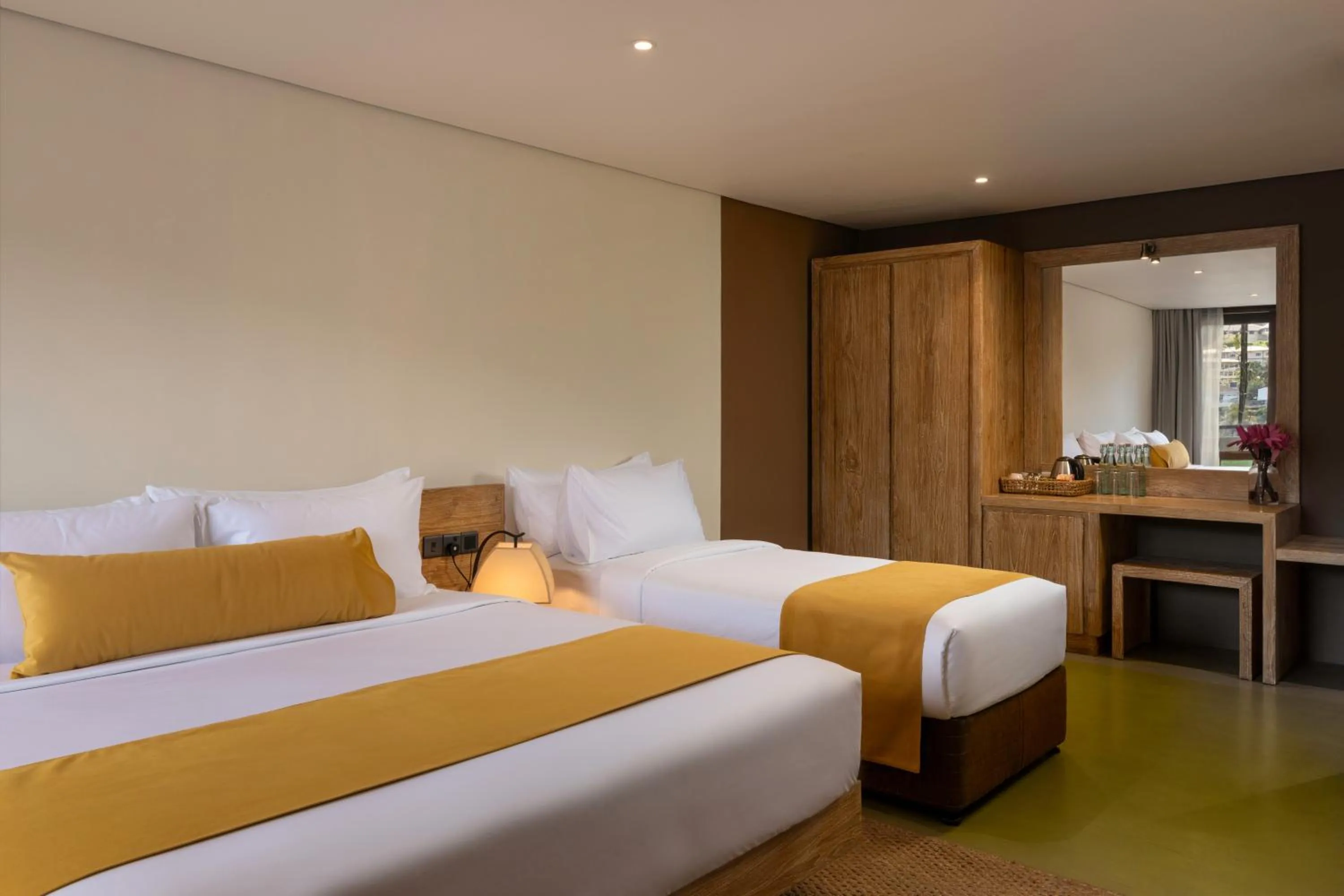 Bed in Lake Avenue Hotel Kandy