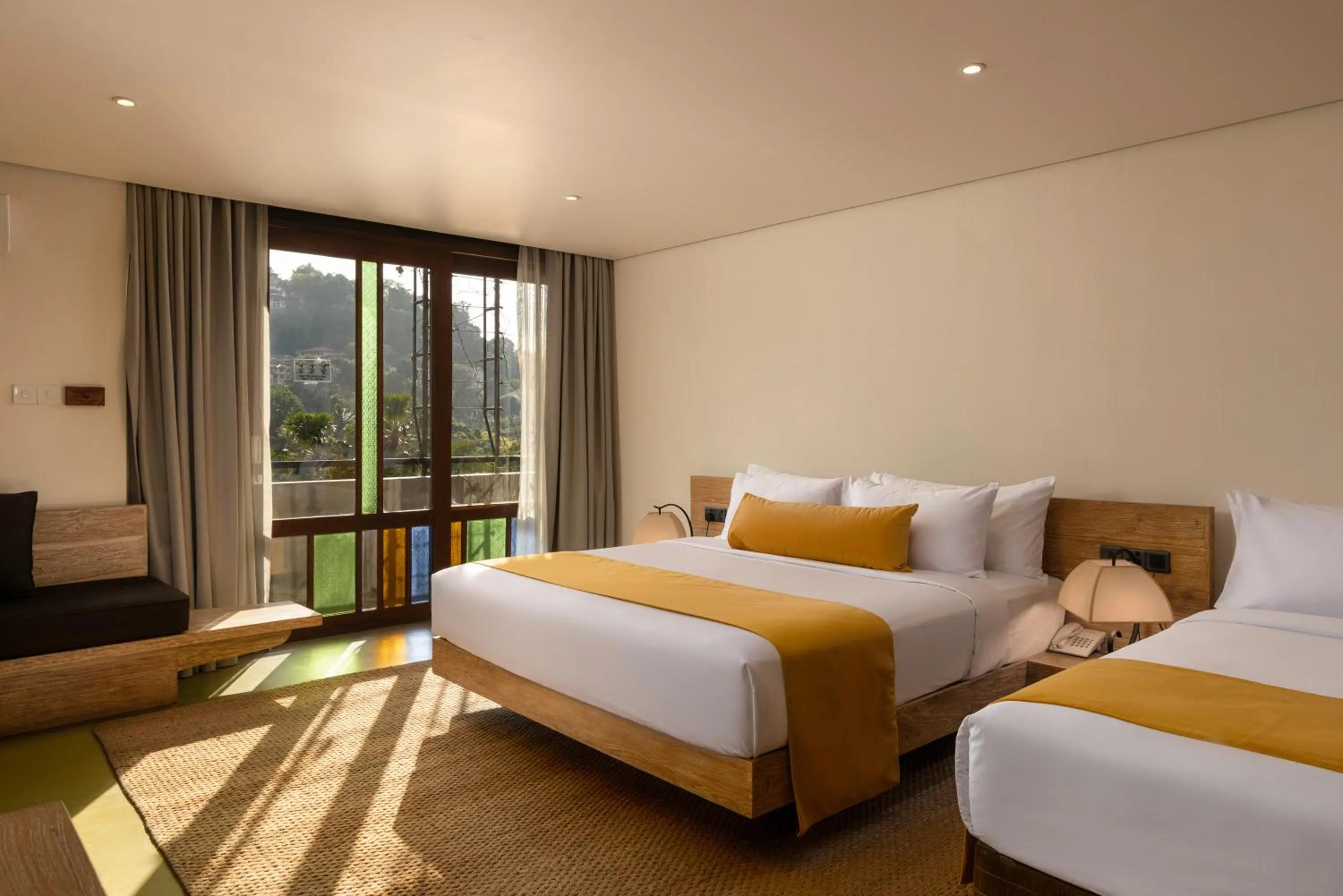 Bed in Lake Avenue Hotel Kandy