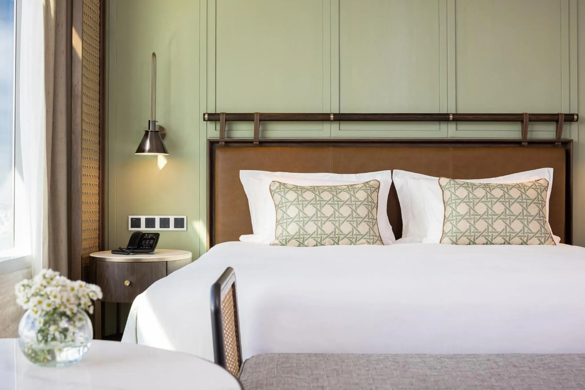 Bed in Eastin Grand Hotel Phayathai