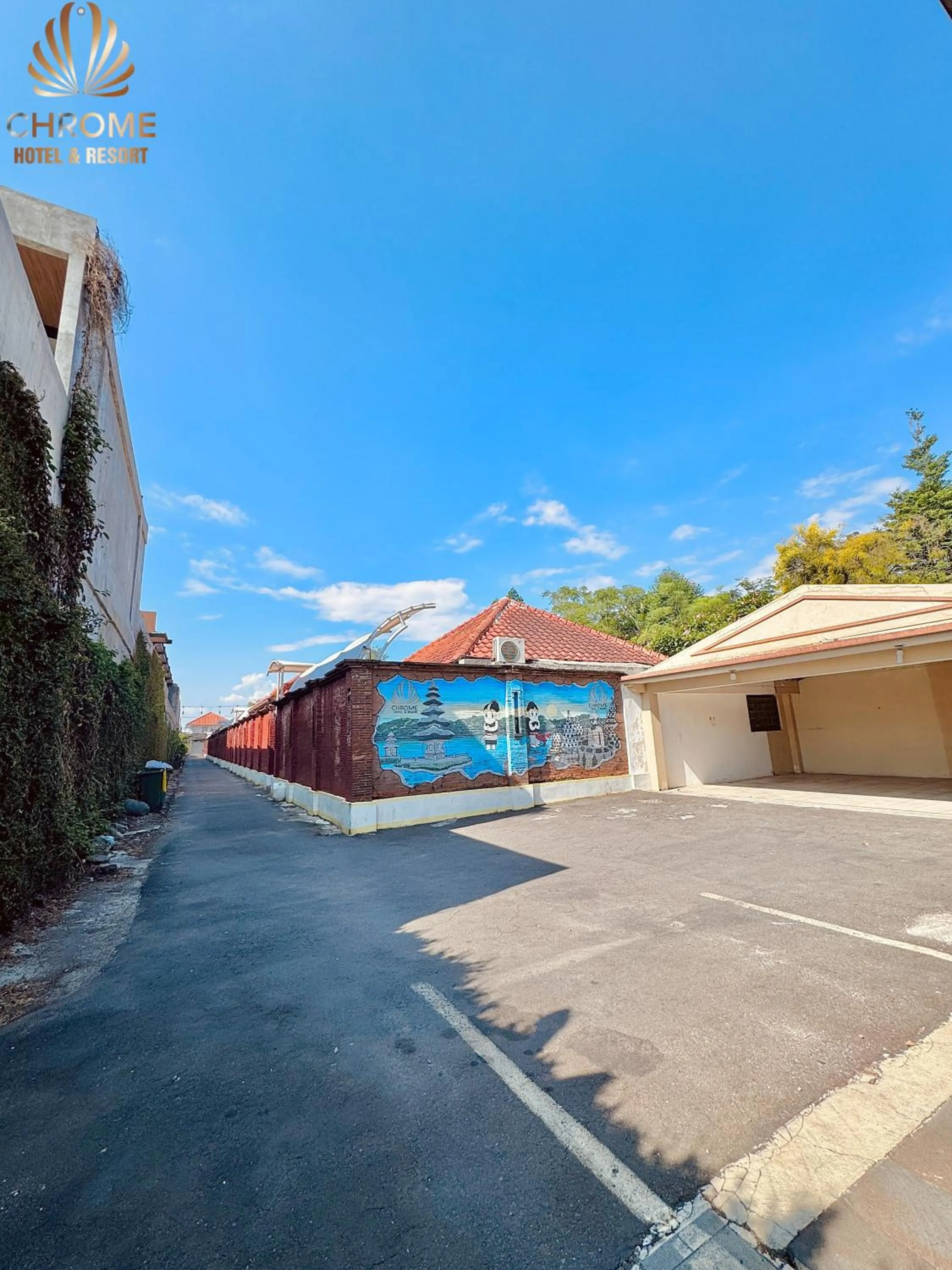 Property building in chrome hotel & resort solo