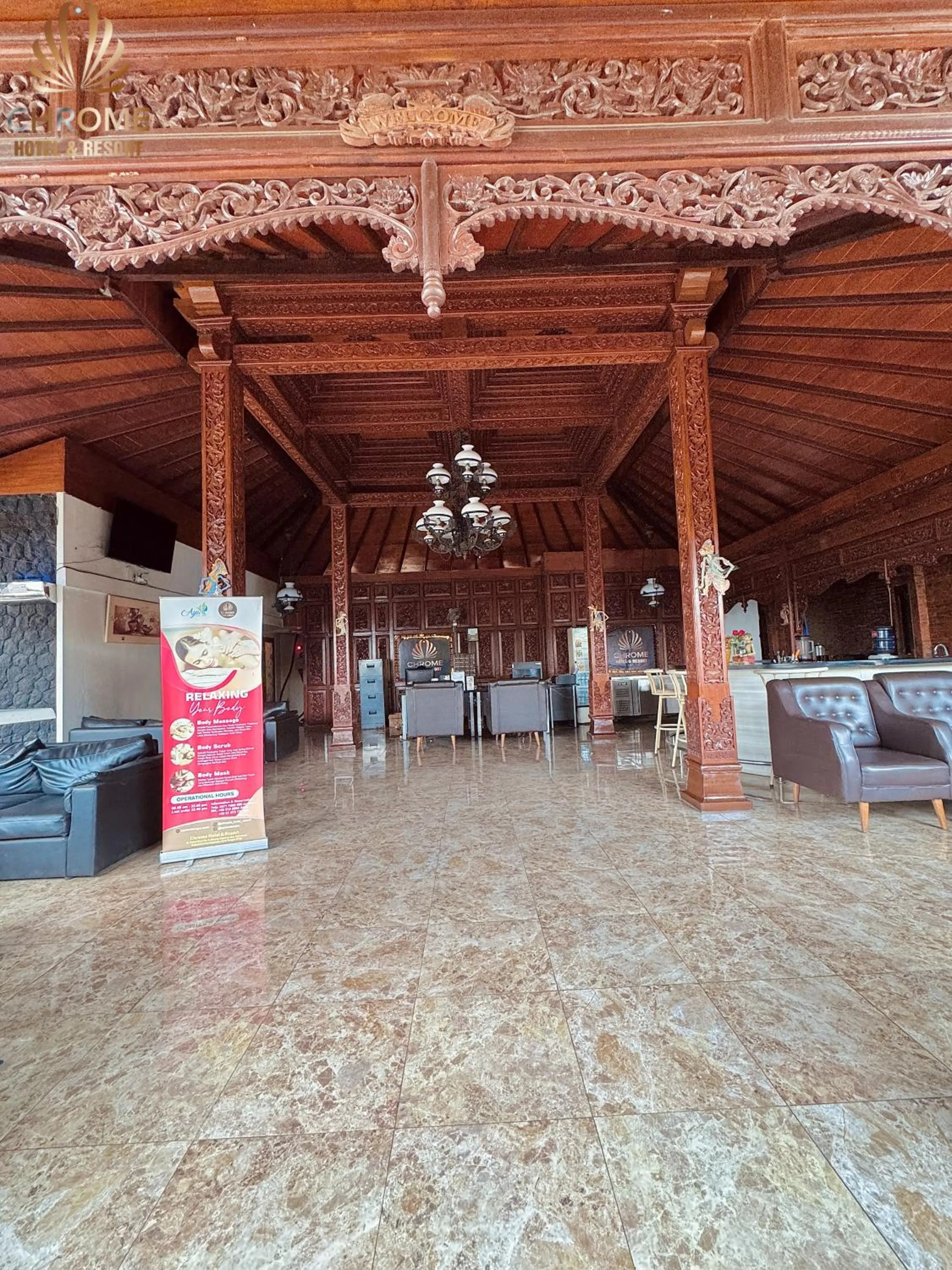 Lobby or reception in chrome hotel & resort solo