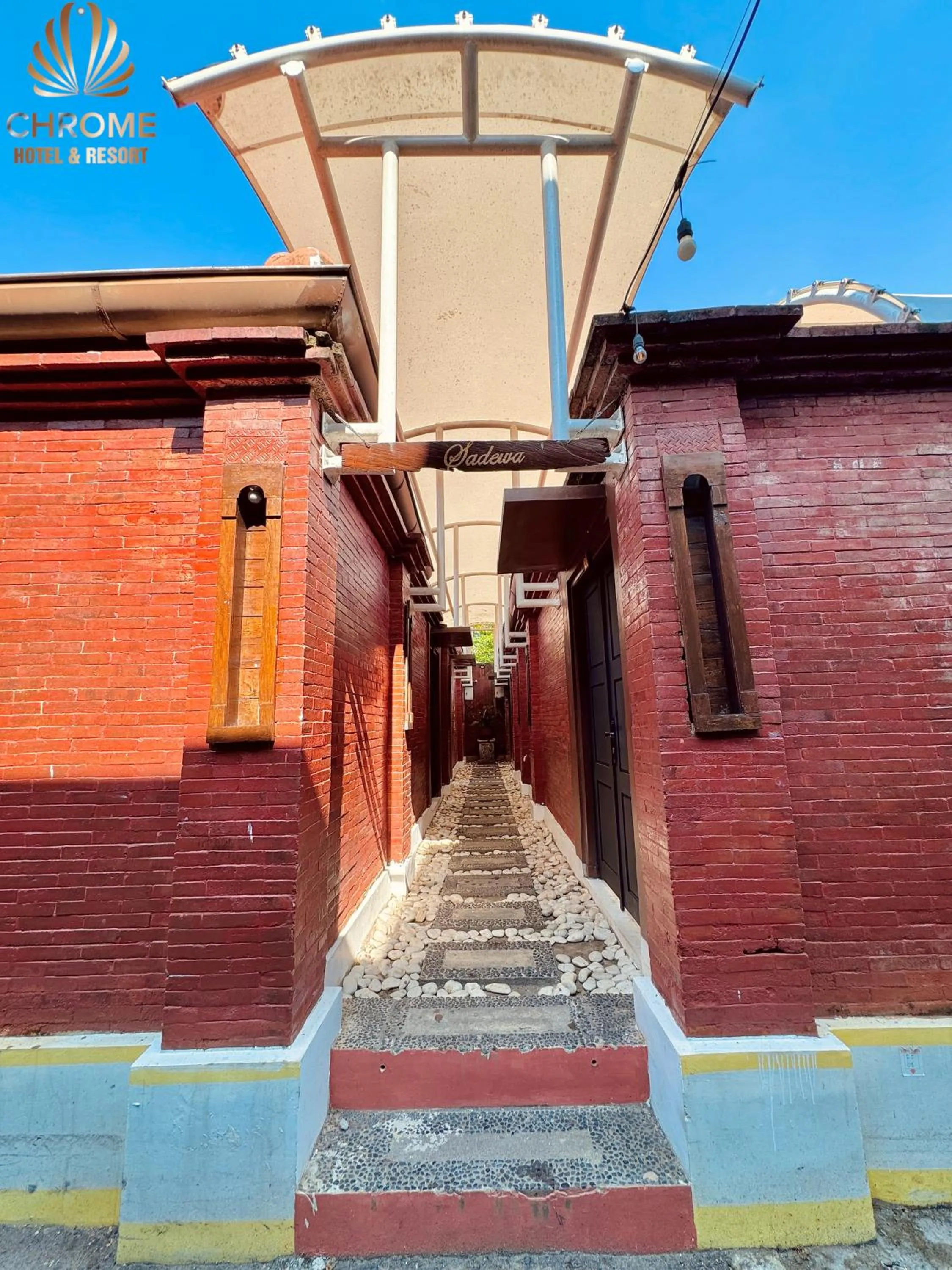 Property building in chrome hotel & resort solo