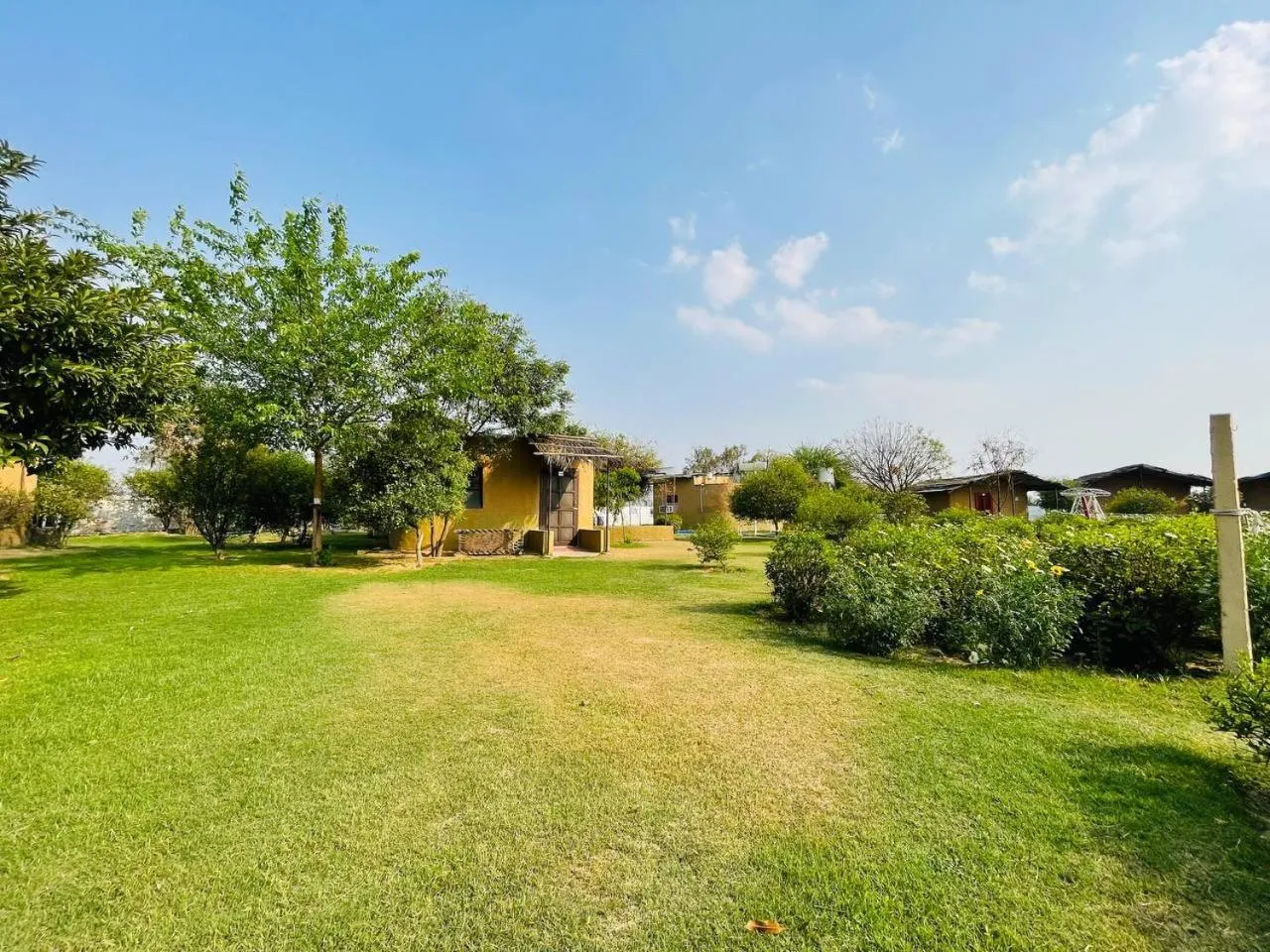 Garden view in Arise Ethnic Village Resort - Manesar Bilaspur