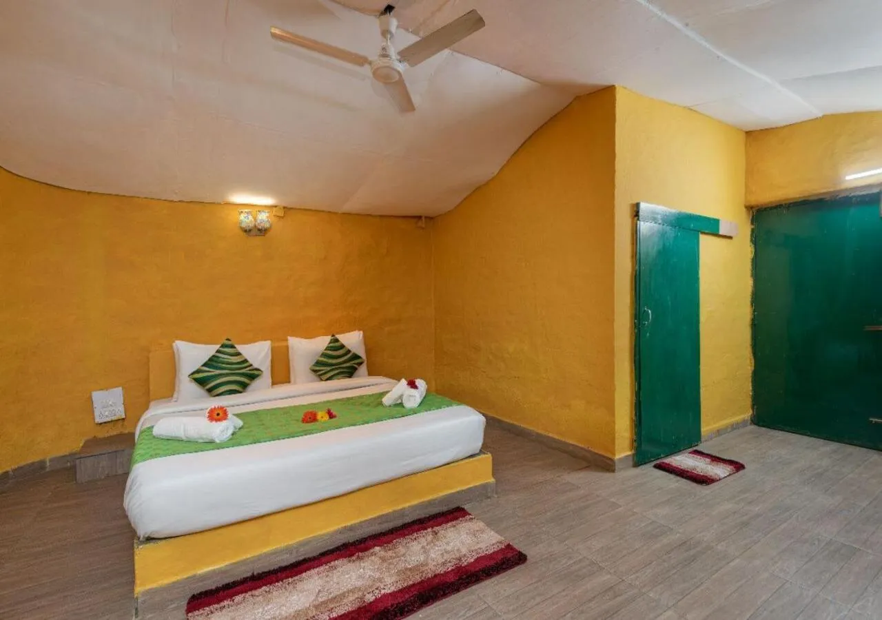 Bed in Arise Ethnic Village Resort - Manesar Bilaspur