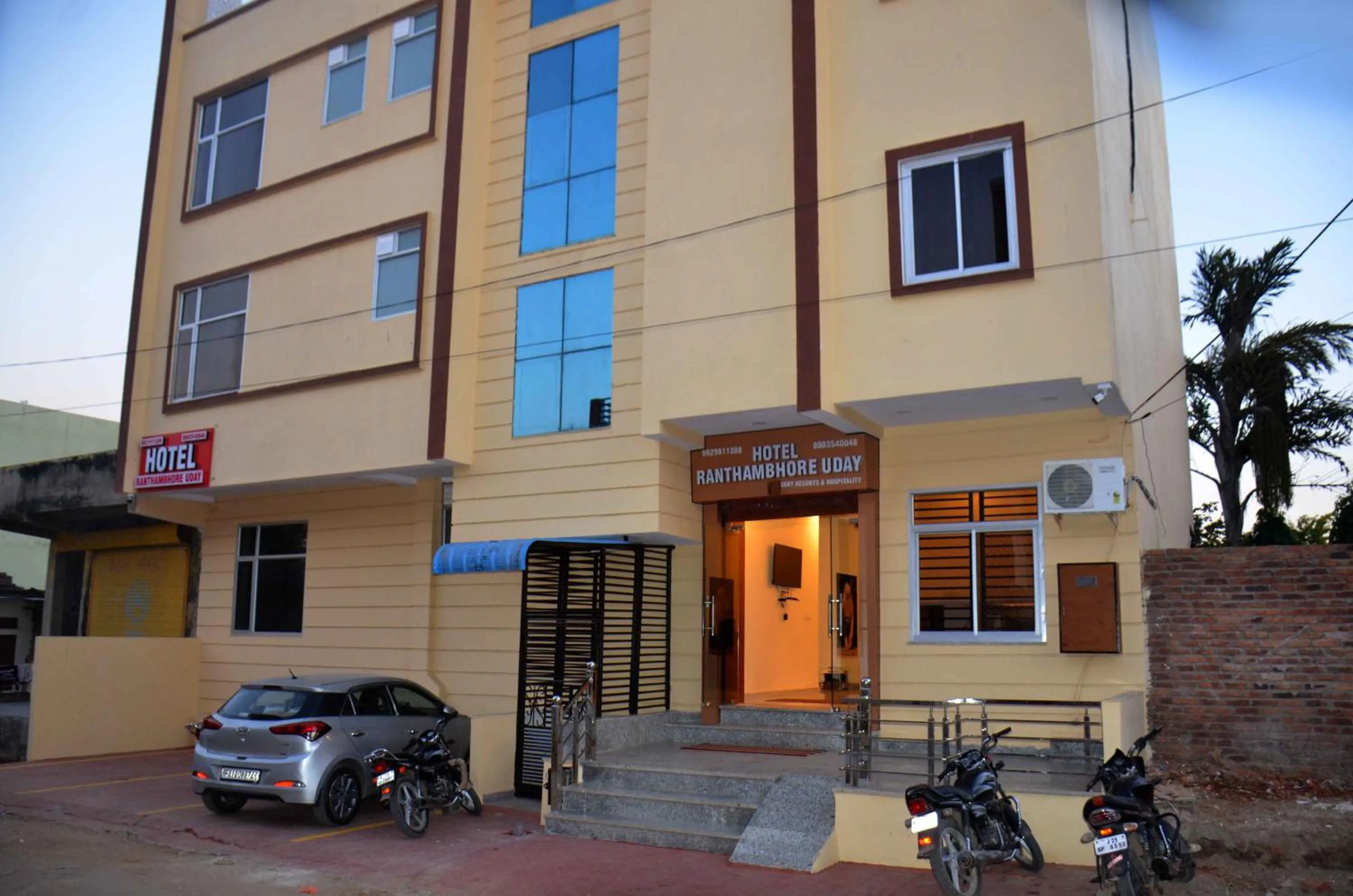 Street view in Hotel Ranthambhore Uday