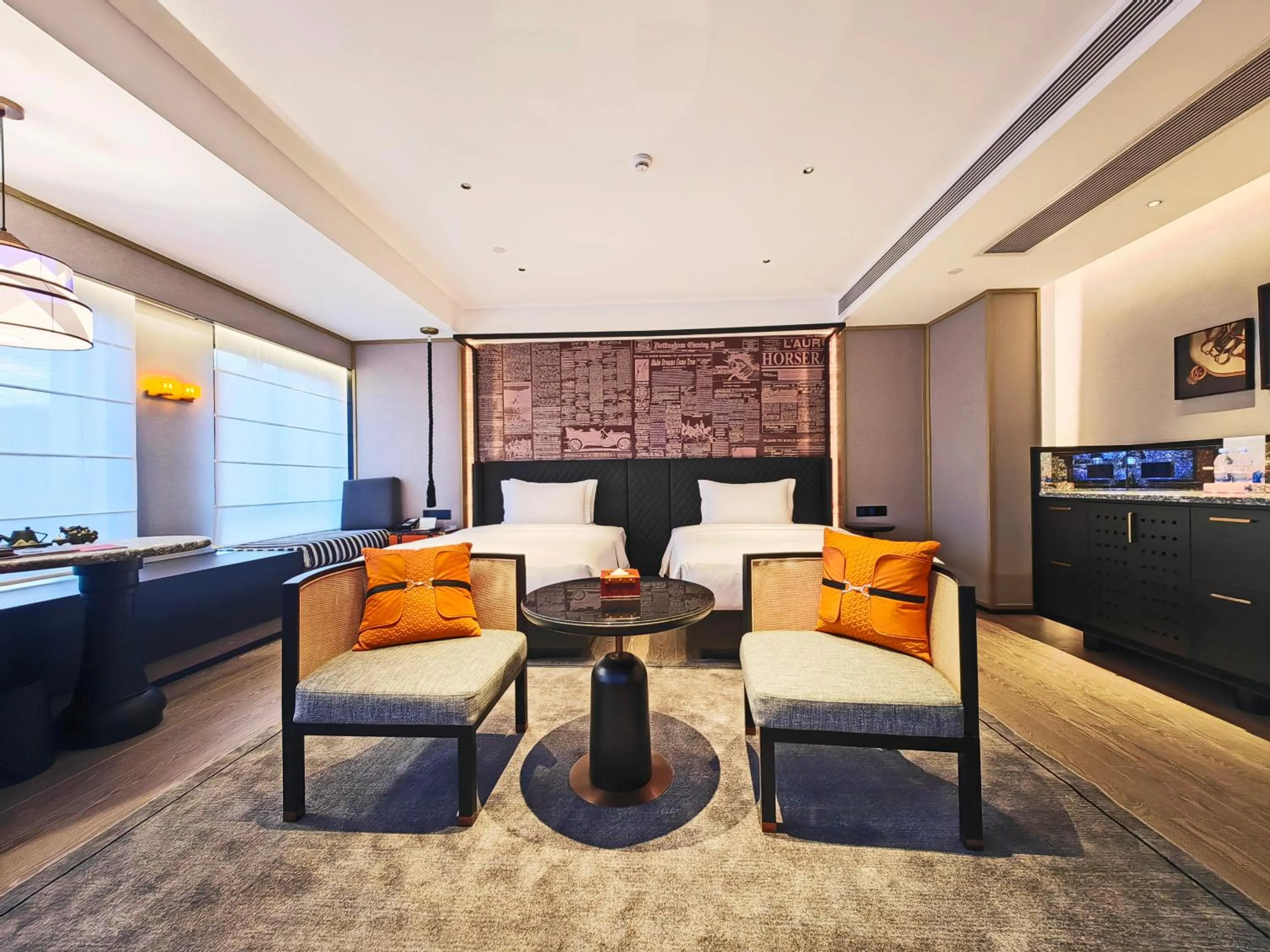 Bedroom in Arthur Hotel Luogang Xiangang Metro Guangzhou-Free Breakfast and Free Afternoon Tea