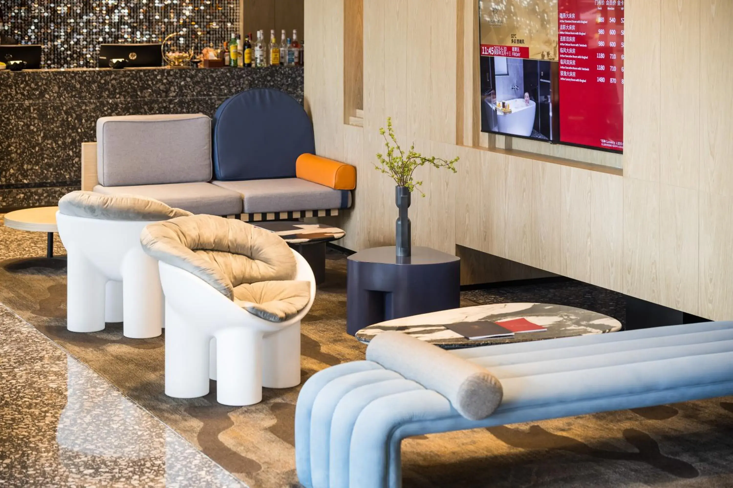 Lobby or reception in Arthur Hotel Luogang Xiangang Metro Guangzhou-Free Breakfast and Free Afternoon Tea Lobby or reception in Arthur Hotel Luogang Xiangang Metro Guangzhou-Free Breakfast and Free Afternoon Tea