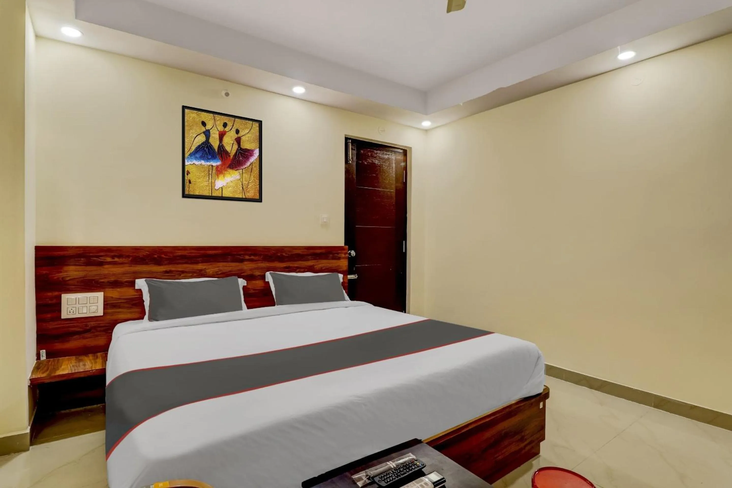 Bedroom, Bed in Collection O Hemadri Residency