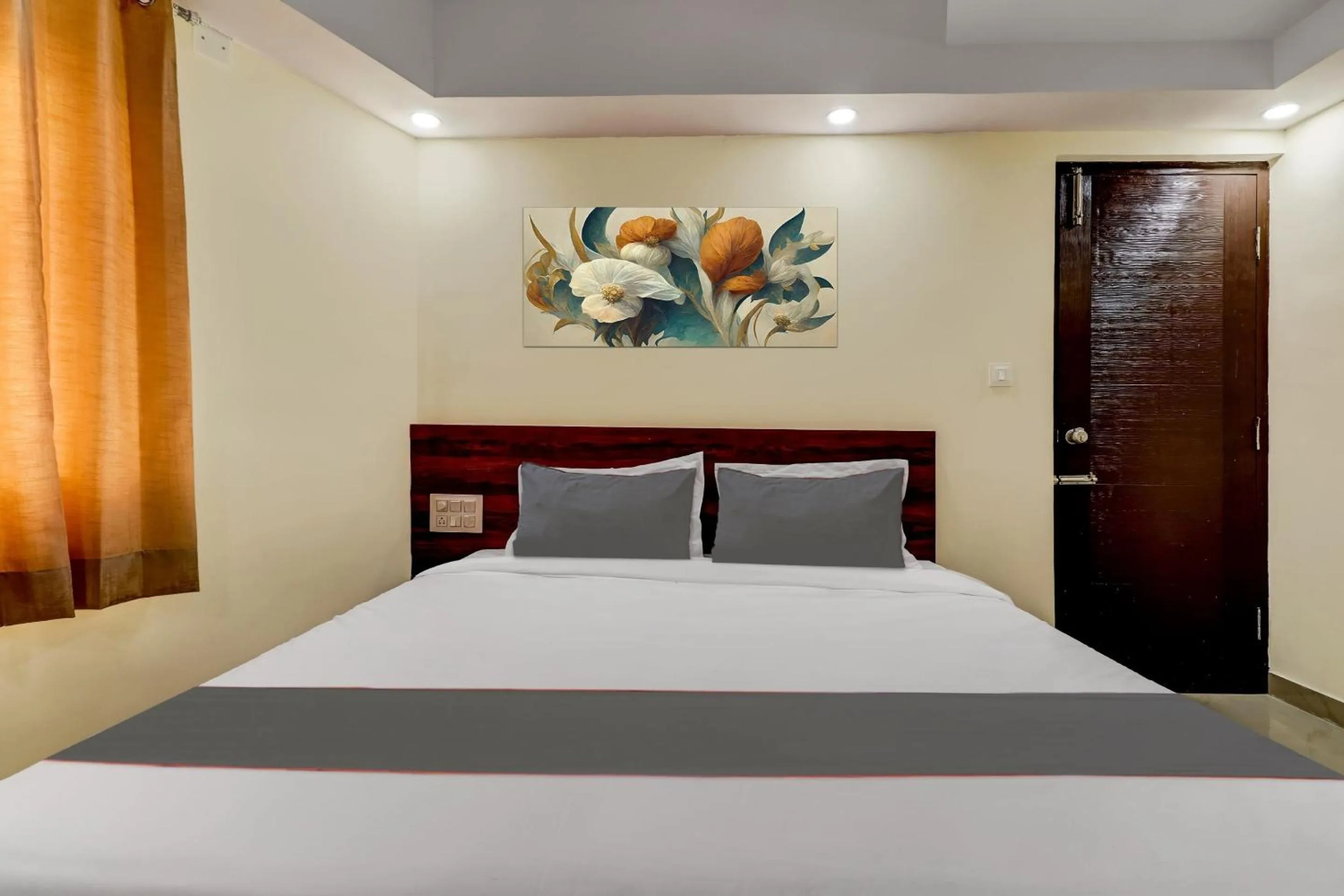 Bedroom, Bed in Collection O Hemadri Residency