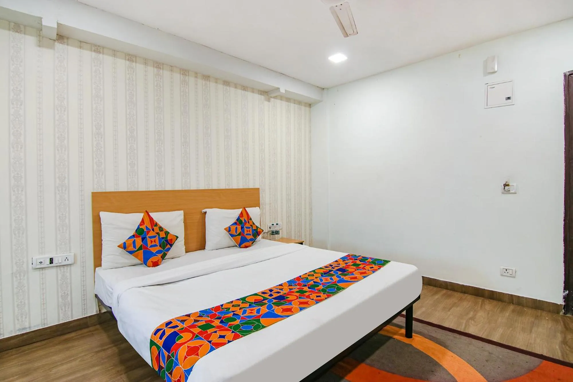 Bed in FabHotel Moro Rohini Sector 11