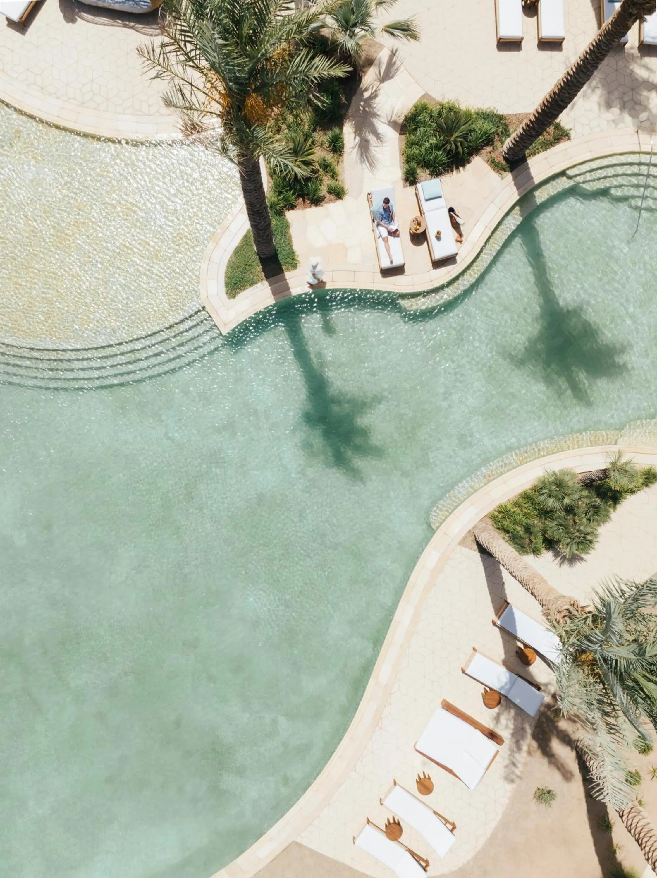 Swimming pool in Six Senses Southern Dunes, The Red Sea