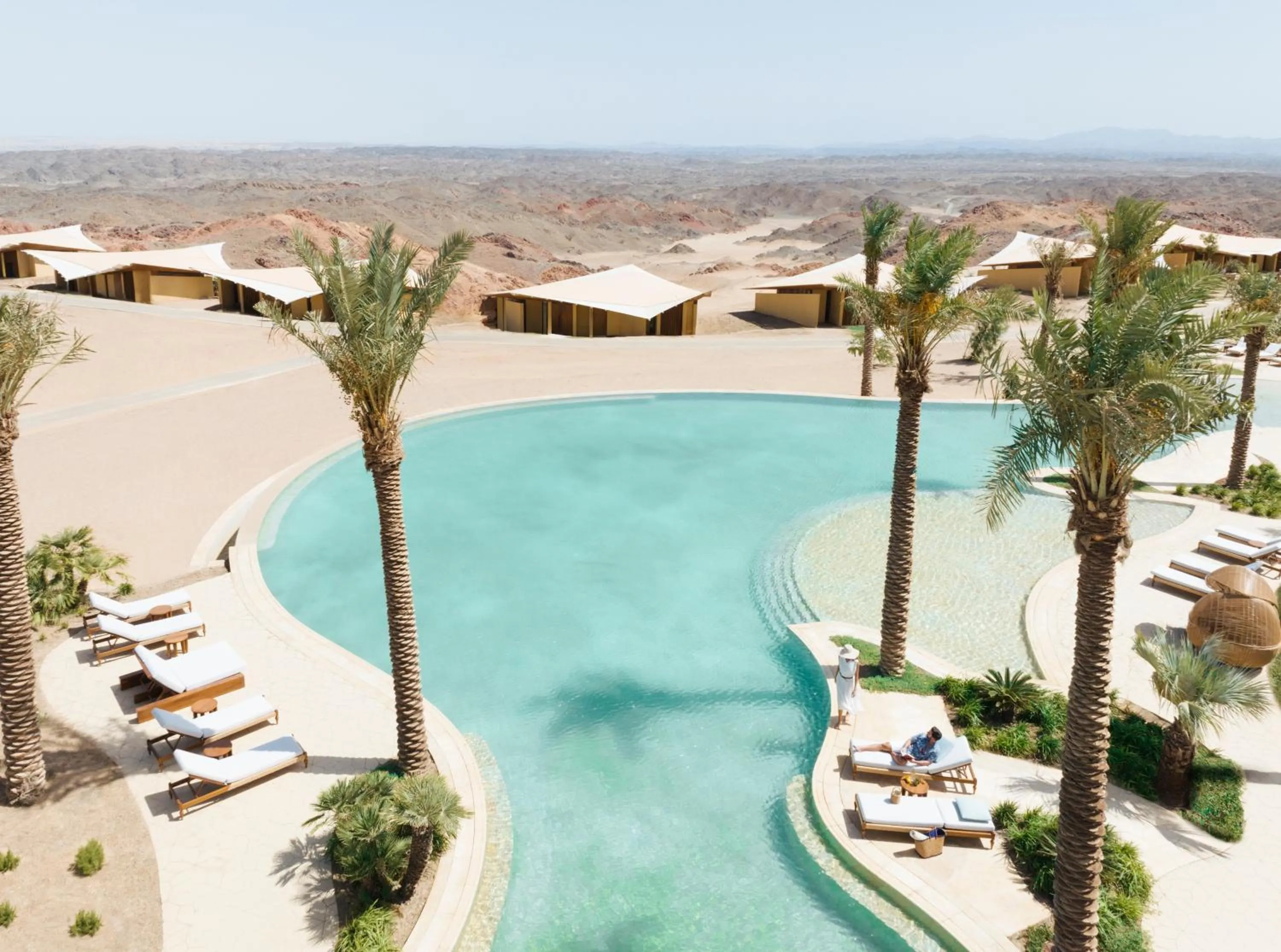 Swimming pool in Six Senses Southern Dunes, The Red Sea