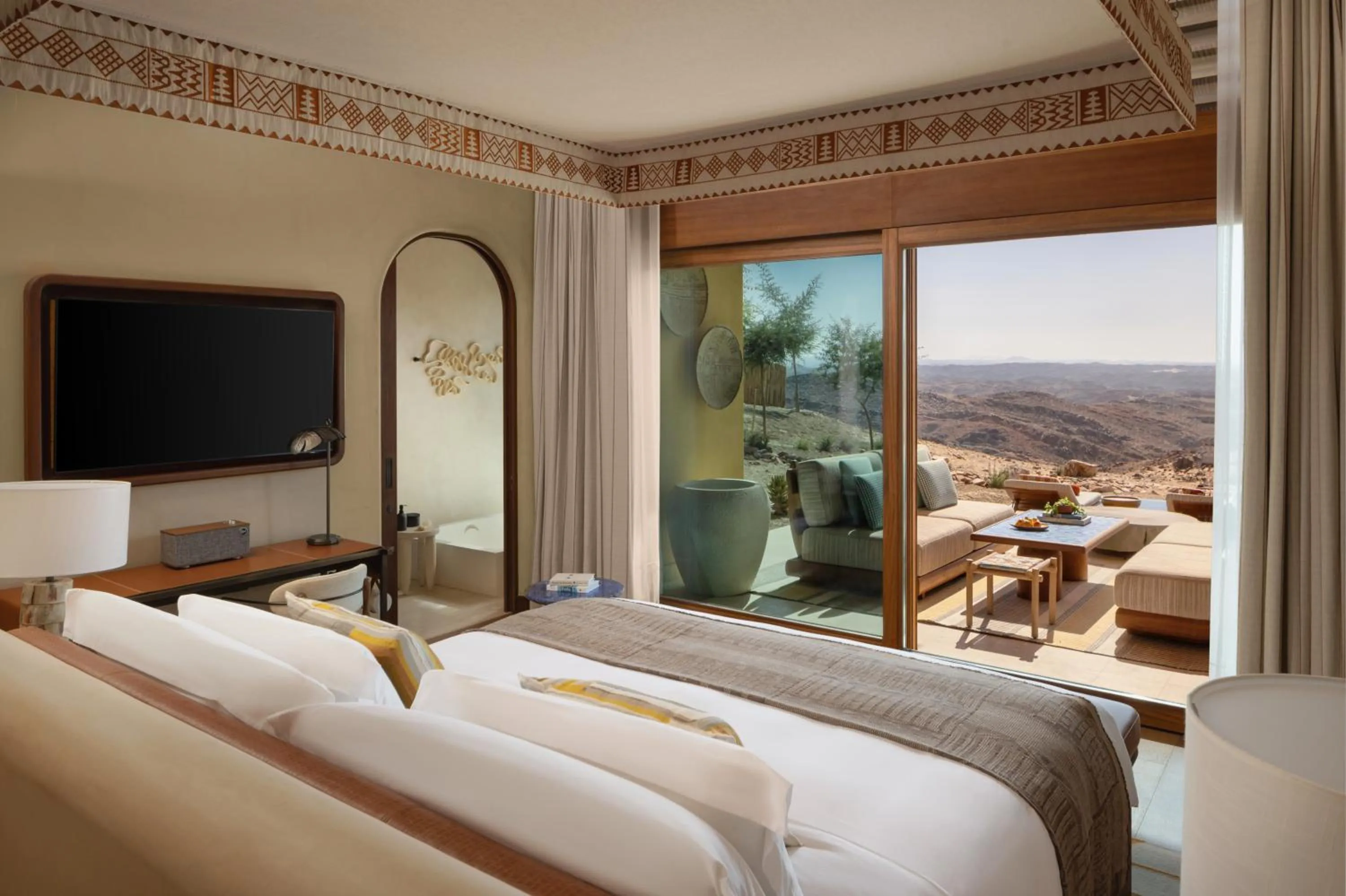 Bedroom, Bed in Six Senses Southern Dunes, The Red Sea
