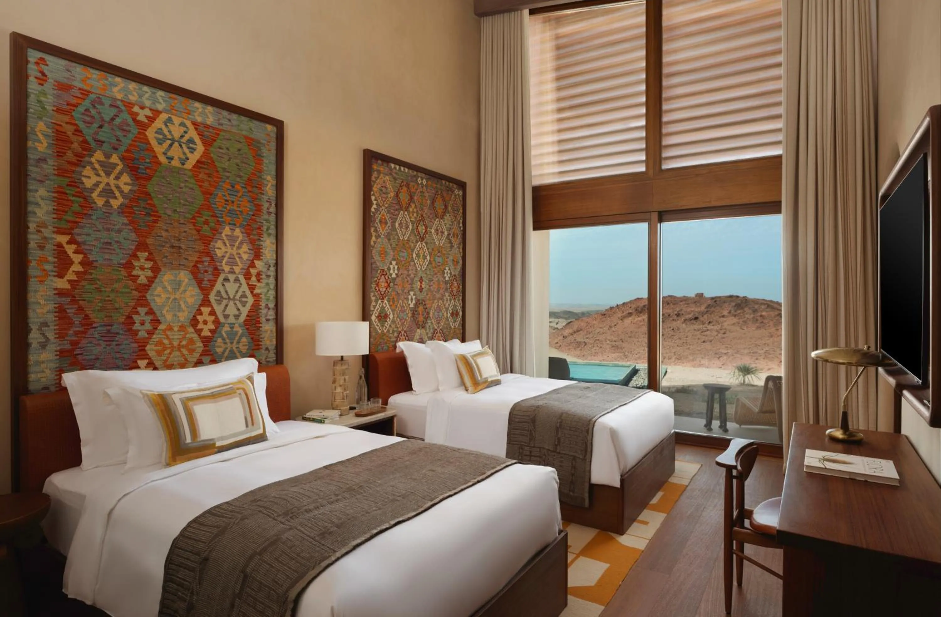 Bedroom, Bed in Six Senses Southern Dunes, The Red Sea