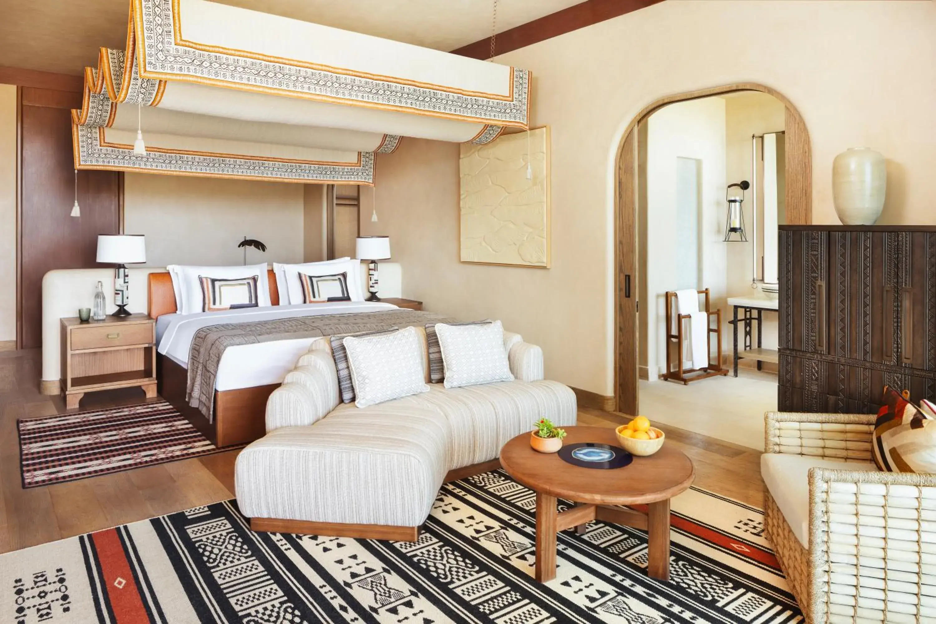 Bedroom, Bed in Six Senses Southern Dunes, The Red Sea Bedroom, Bed in Six Senses Southern Dunes, The Red Sea