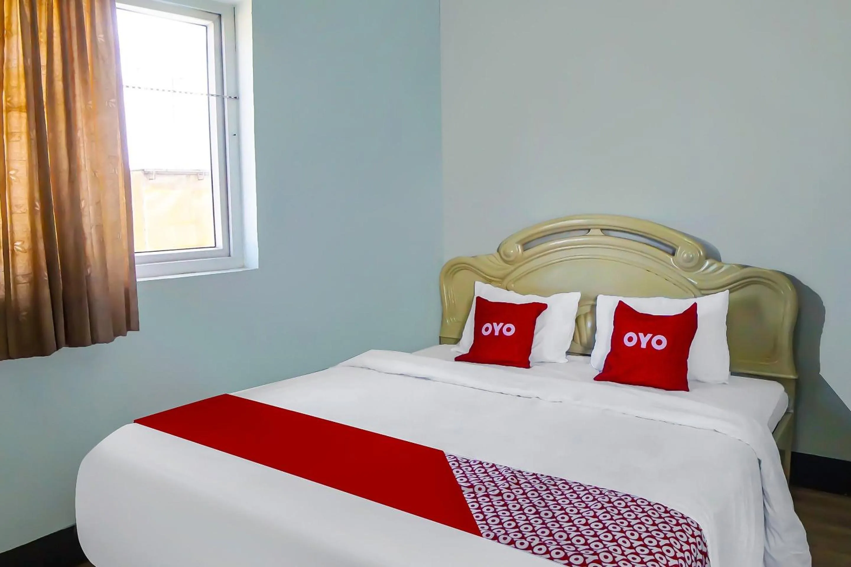 Bedroom, Bed in Hotel O Guesthouse Rantang