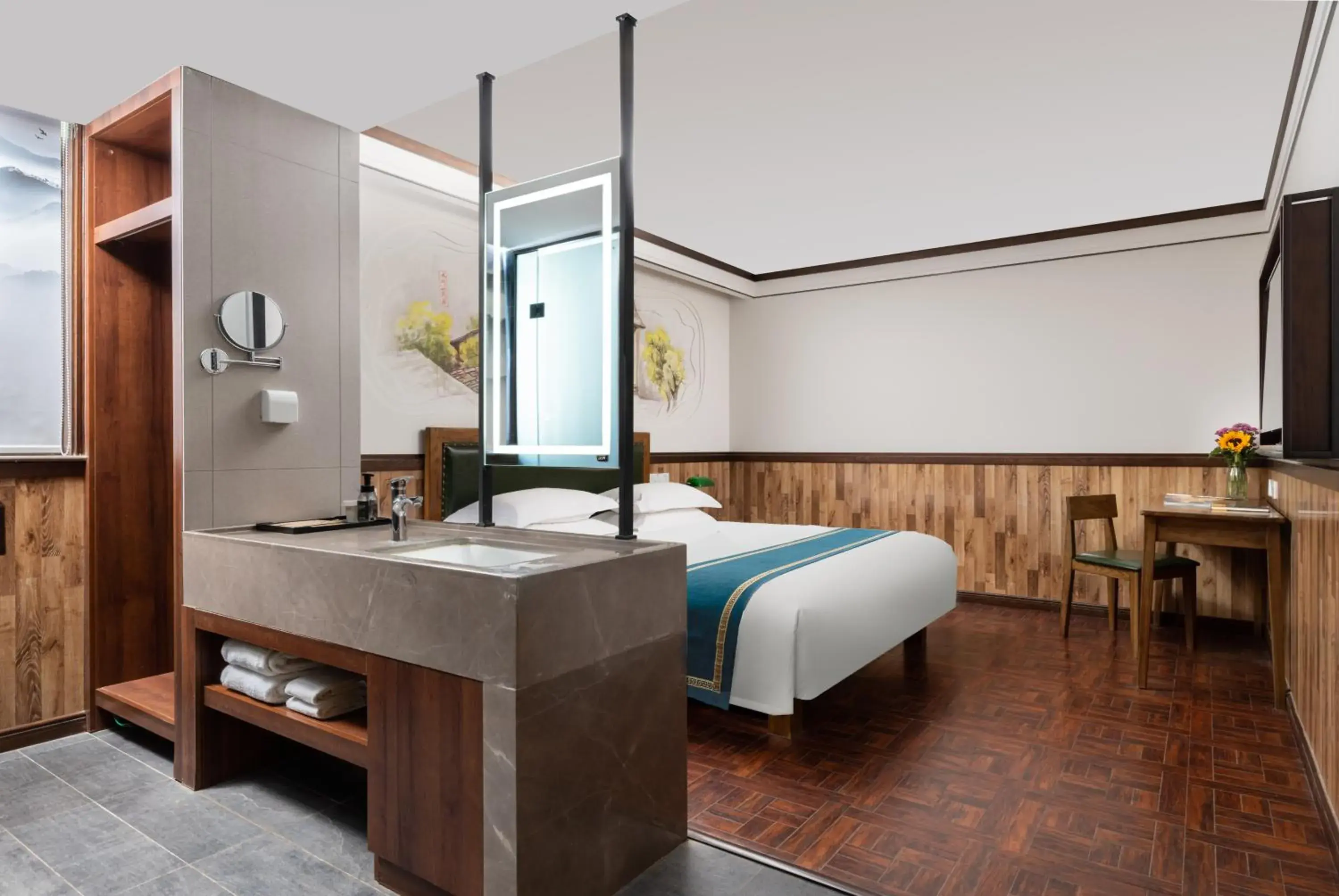 Time Boutique King Room in Nost algia Hotel T aiyuan Shanxi Museum Time Boutique King Room in Nost algia Hotel T aiyuan Shanxi Museum