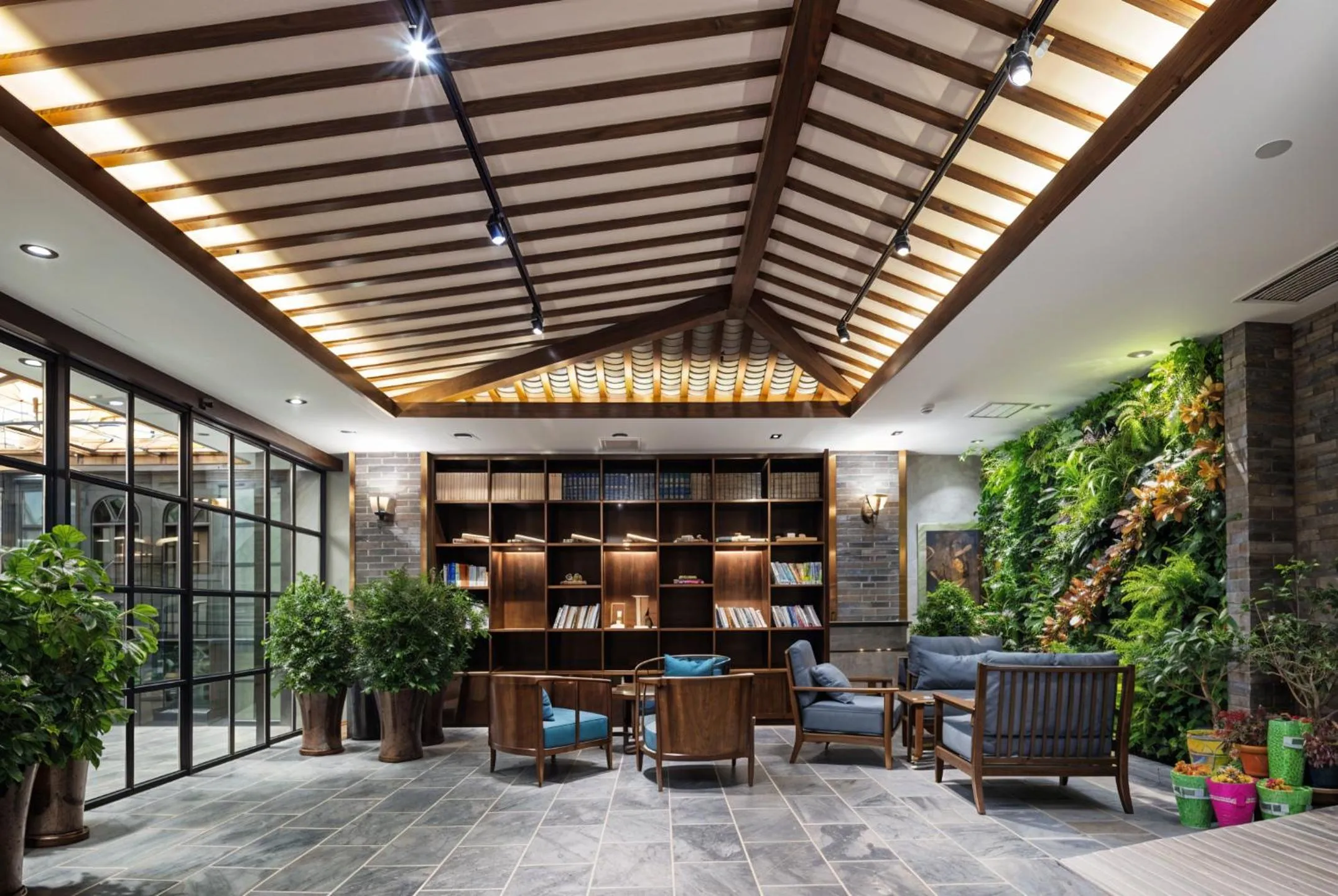 Lobby or reception in Nostalgia S Hotel Beijing National Stadium-Bird's Nest