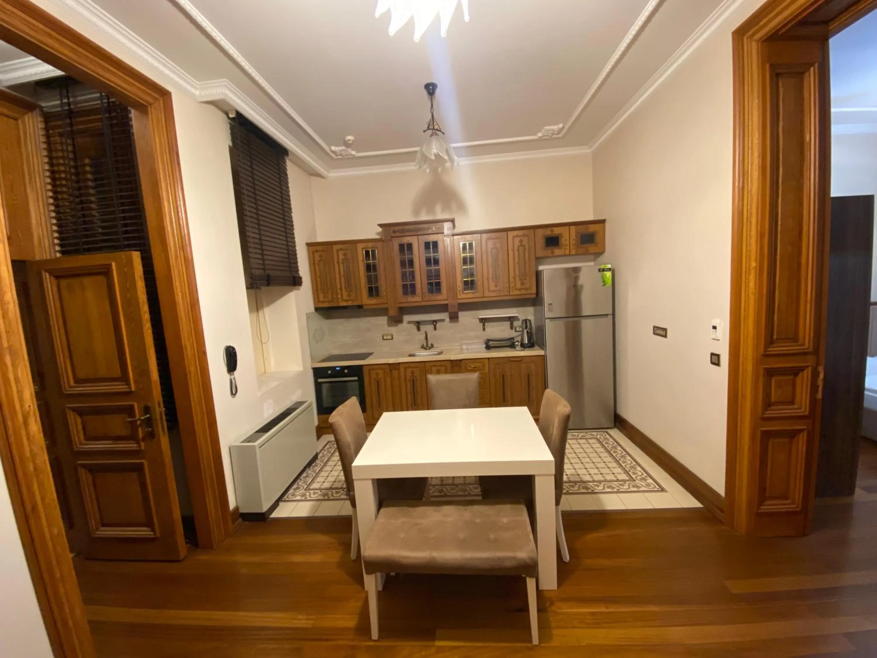 Kitchen or kitchenette in Aslan Residence