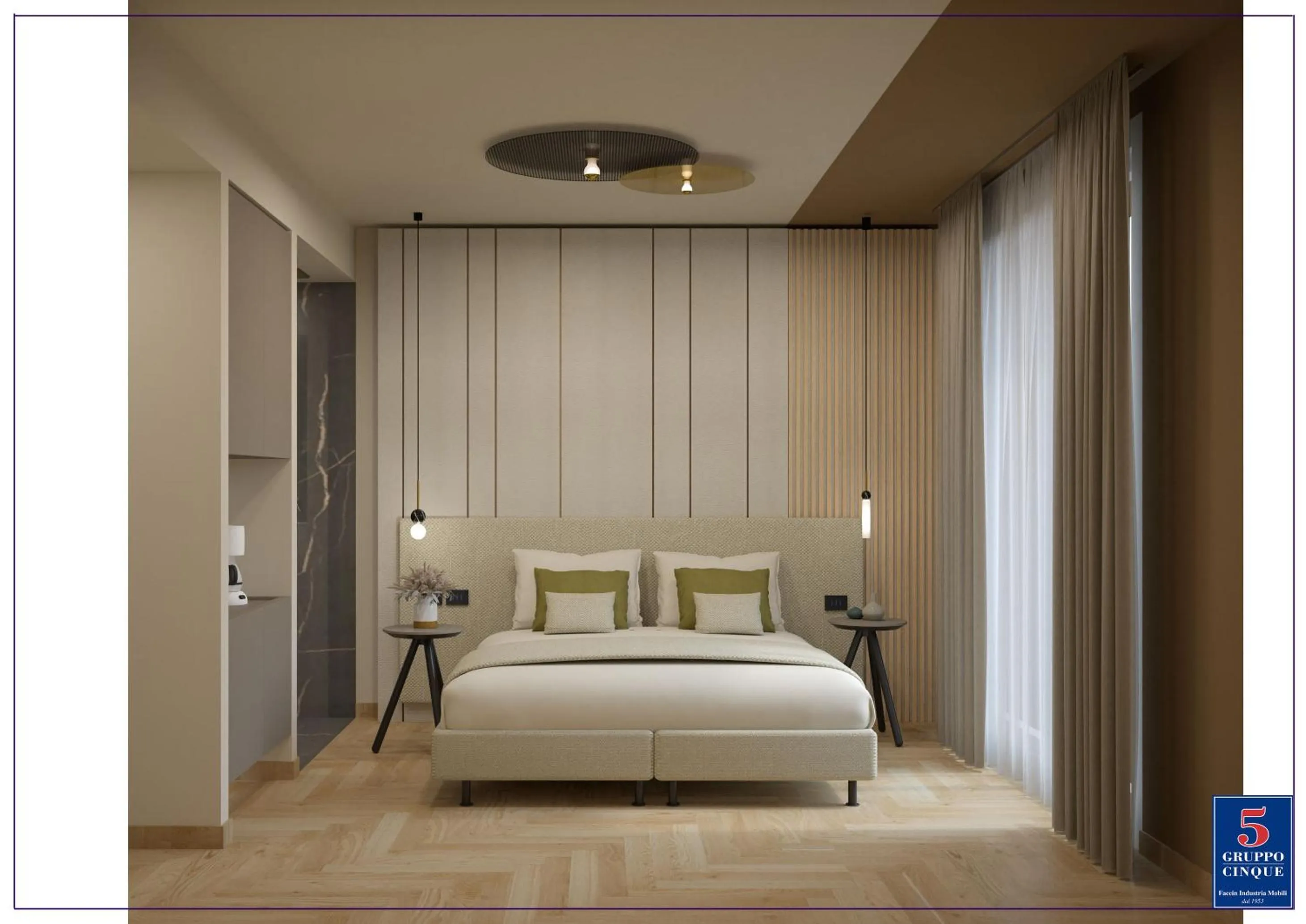 Bedroom, Bed in Hotel Drago - Garda Lake Collection