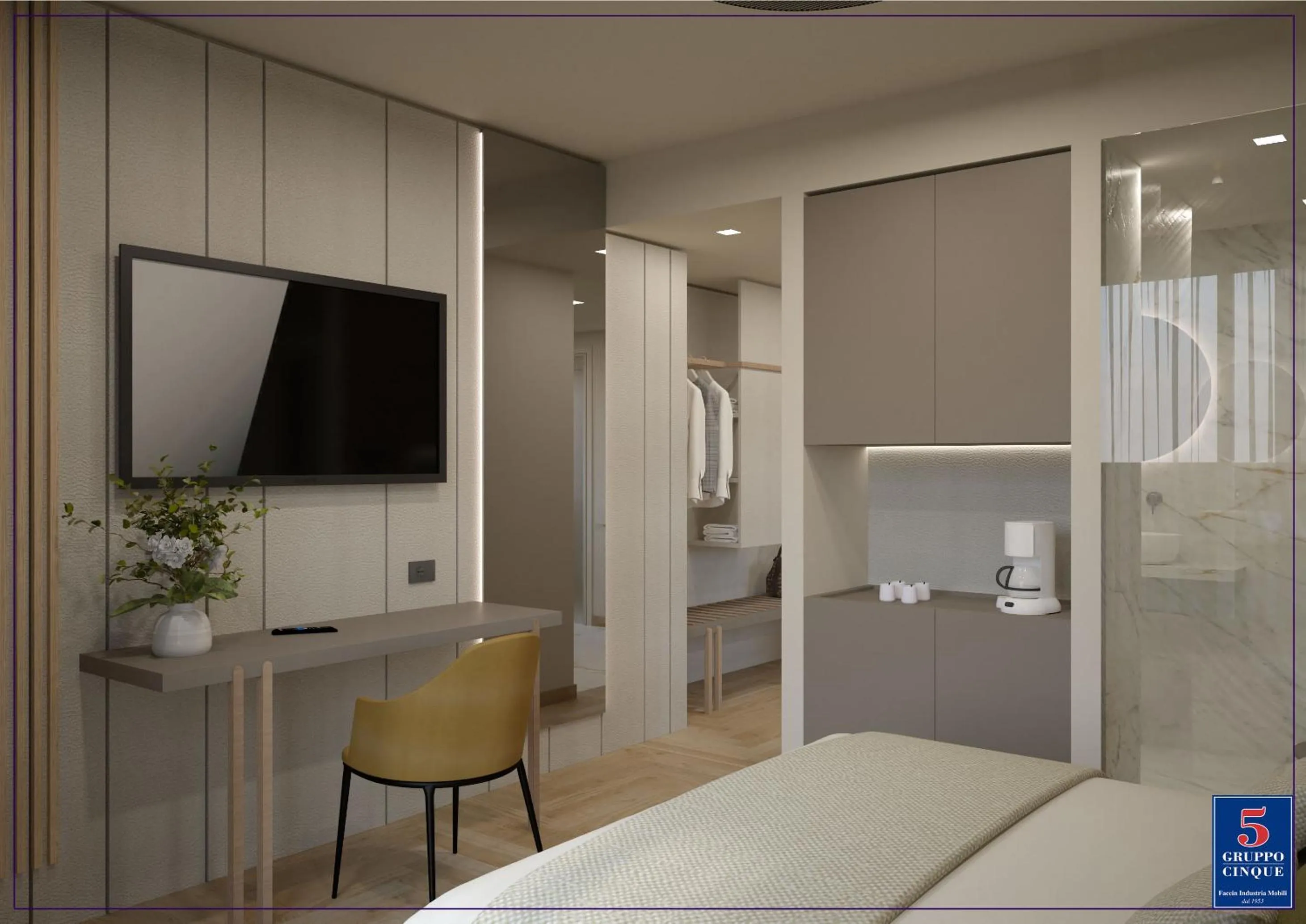 Bedroom, Bed in Hotel Drago - Garda Lake Collection