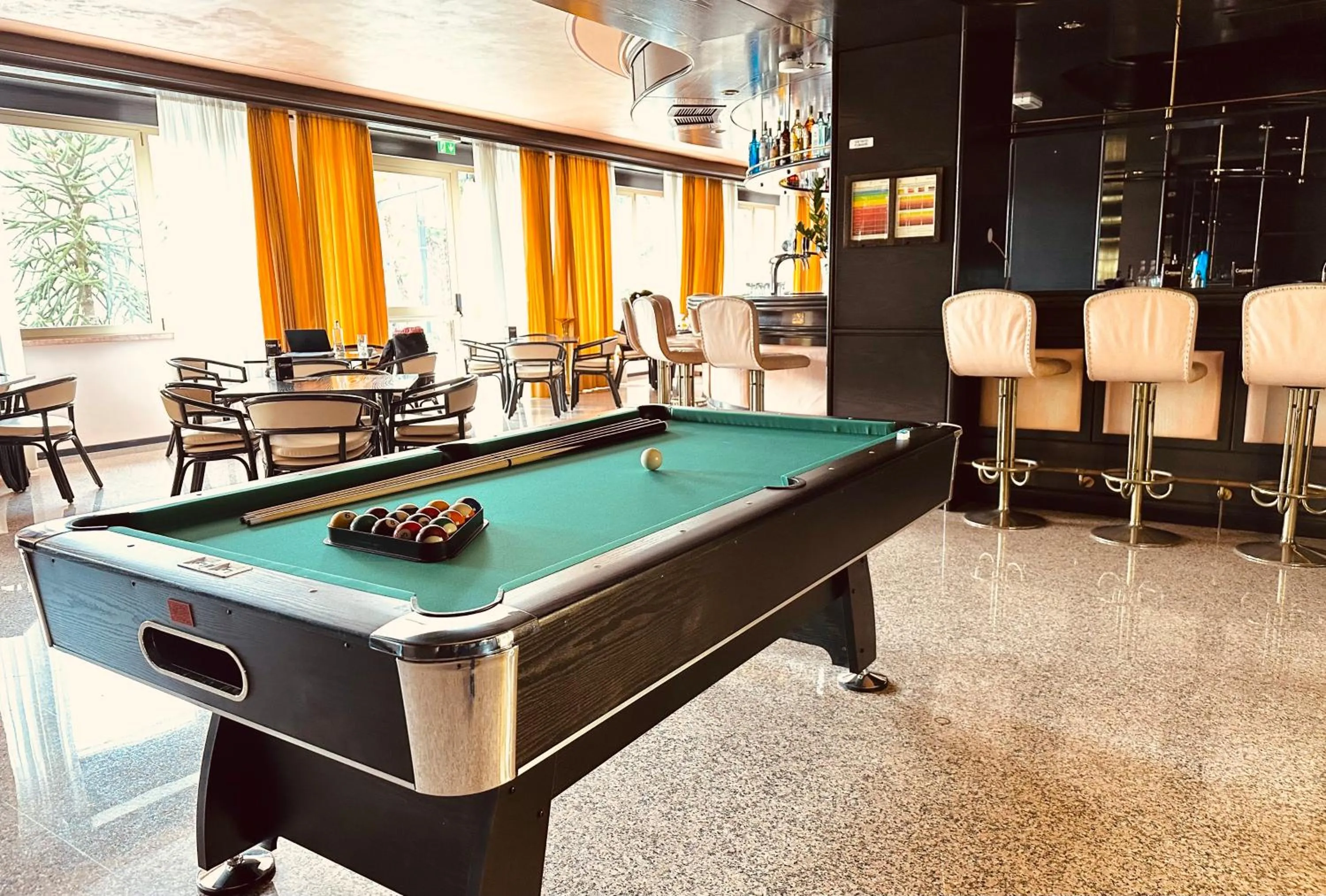 Billiard in Hotel Drago - Garda Lake Collection