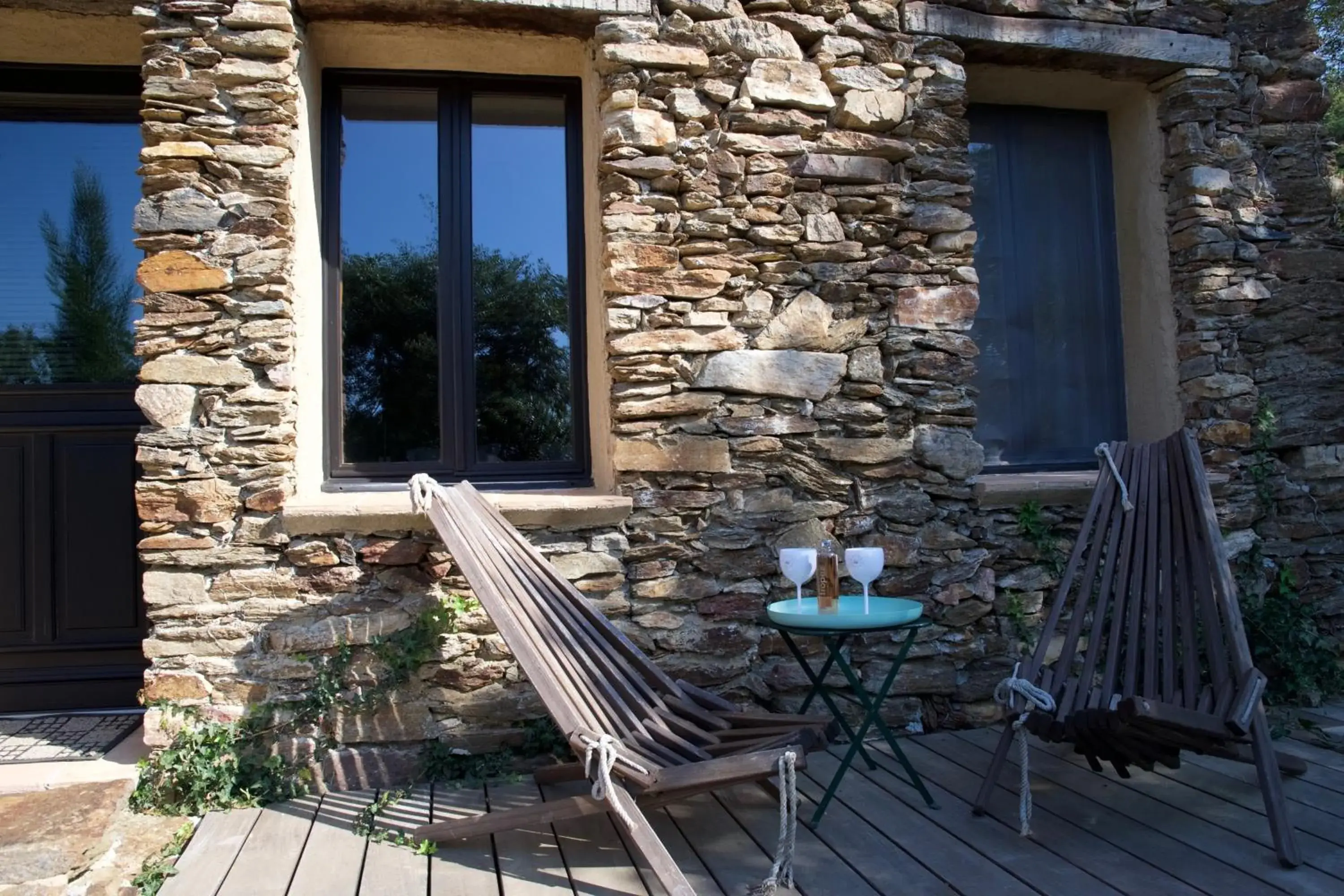 Double Room with Balcony in Chambres d'hôtes Le Pontillaou Double Room with Balcony in Chambres d'hôtes Le Pontillaou