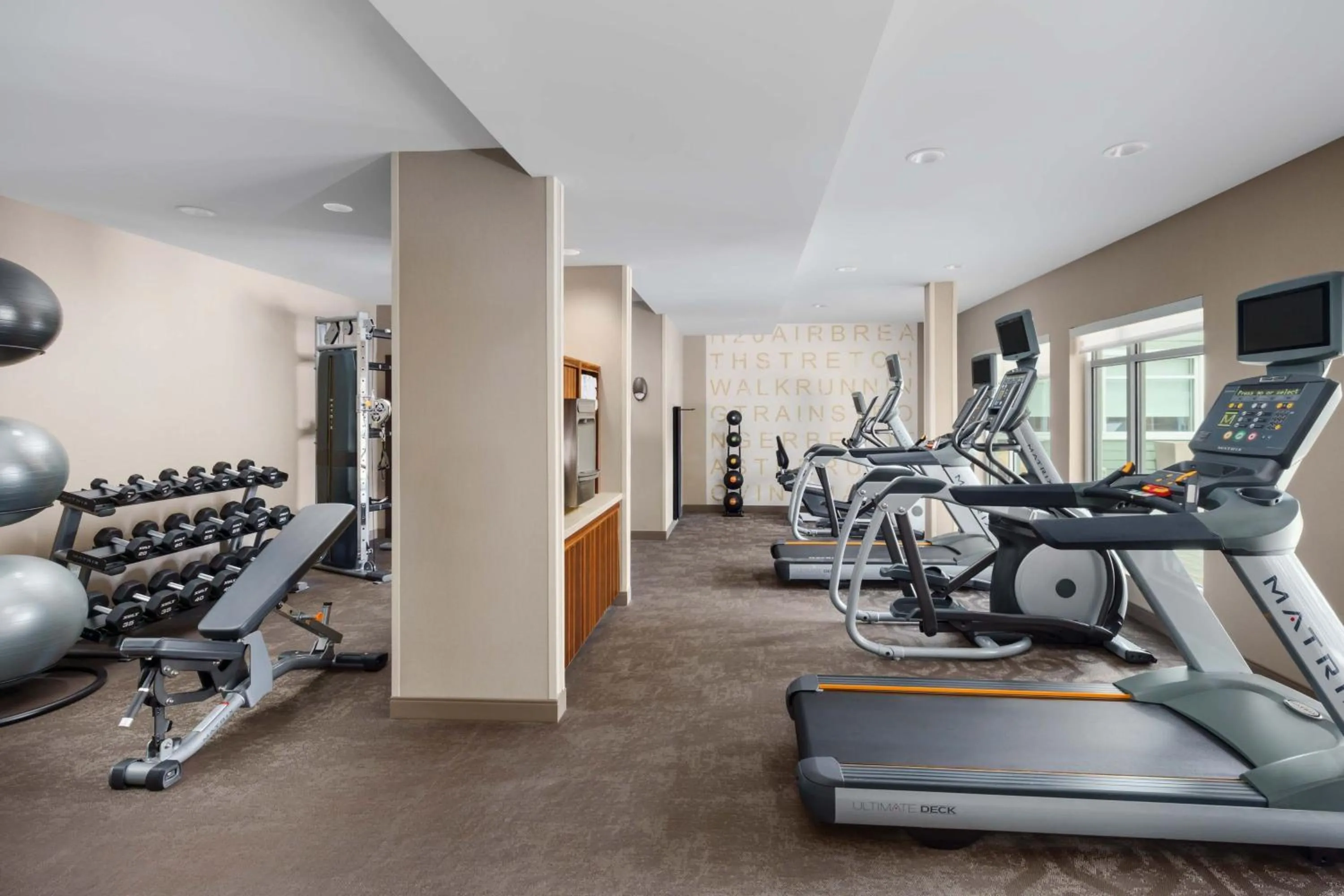 Fitness centre/facilities in Residence Inn by Marriott New Haven Hamden
