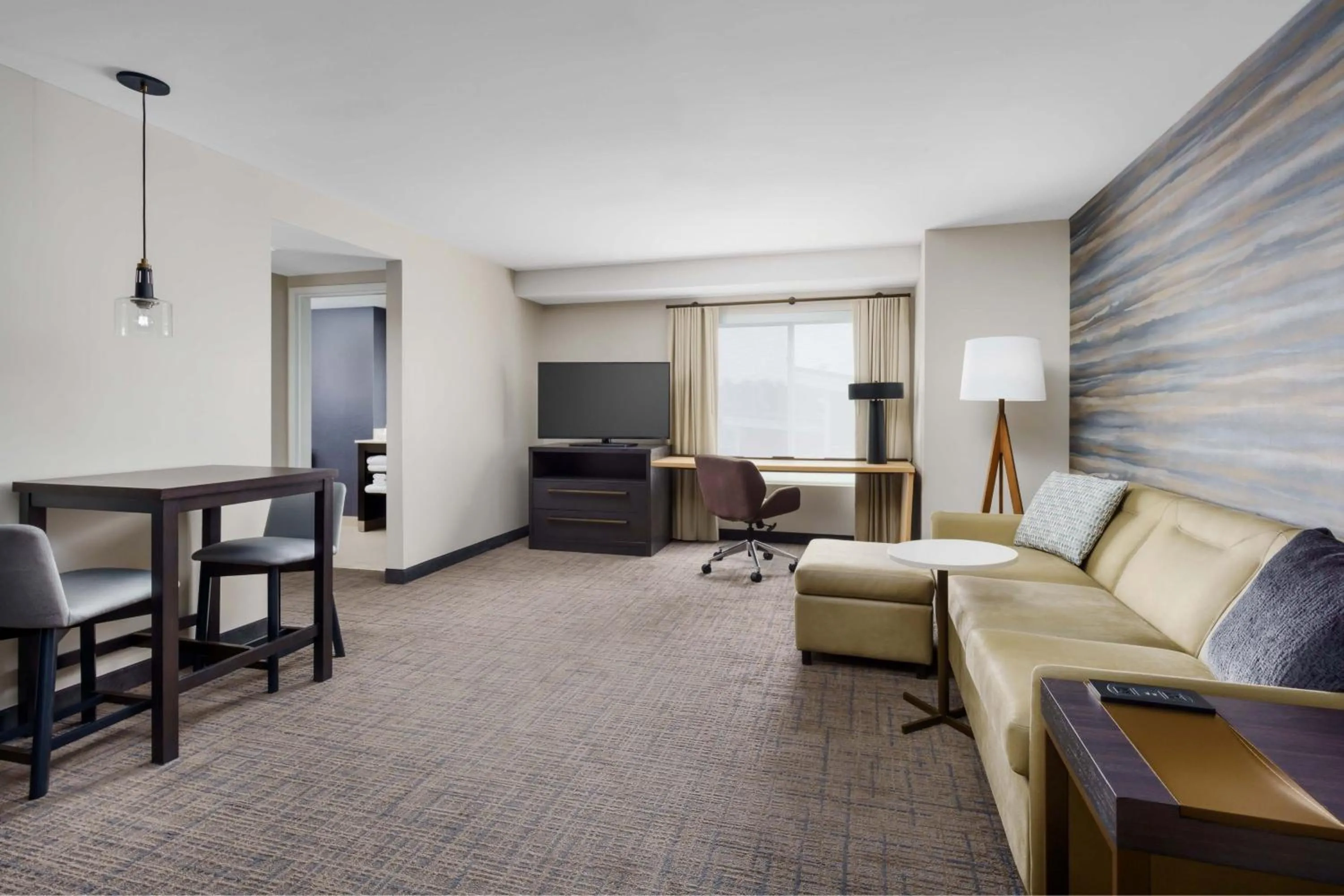 Living room in Residence Inn by Marriott New Haven Hamden