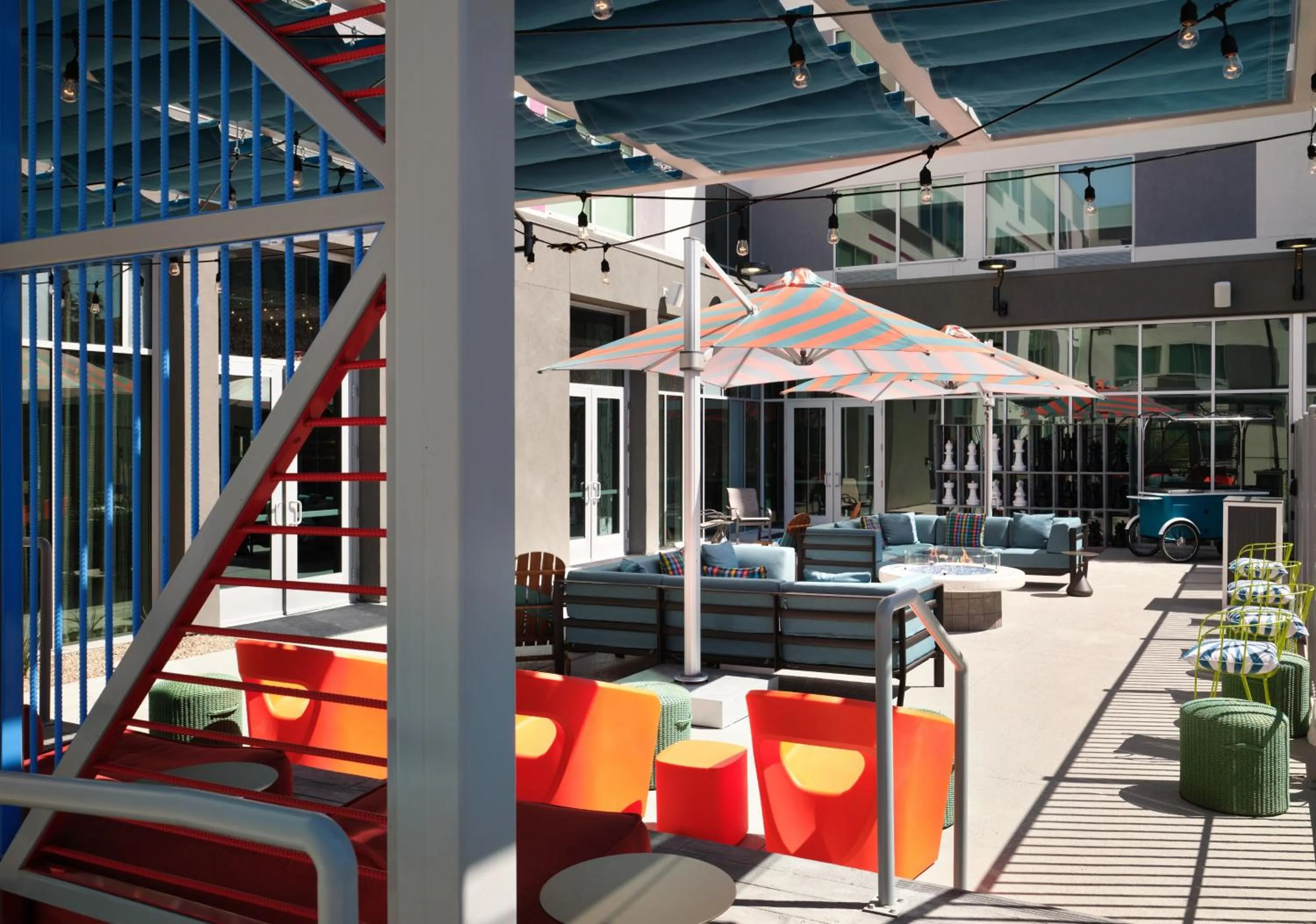 Patio in Aloft Henderson