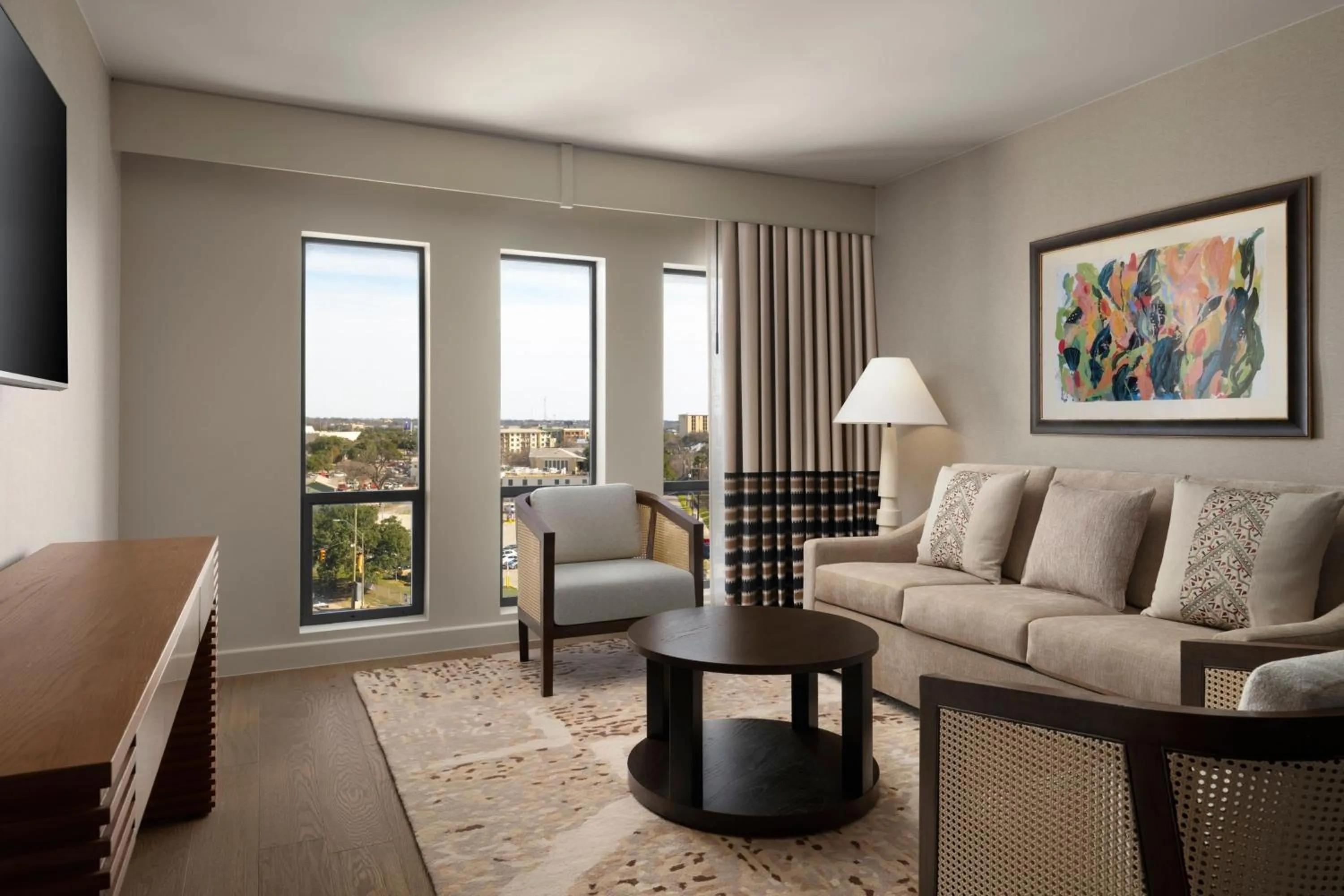 Living room in Plaza San Antonio Hotel & Spa, Autograph Collection