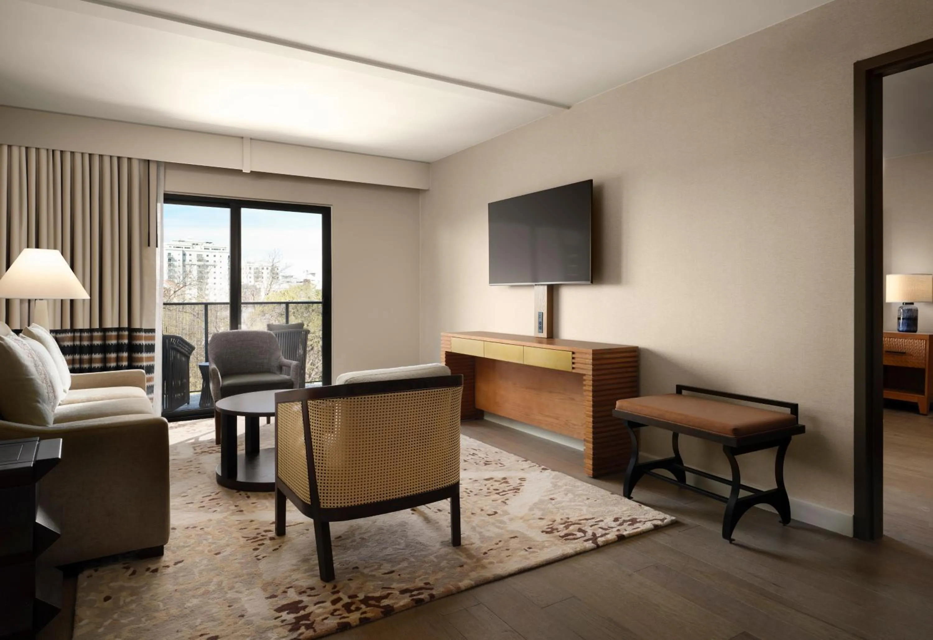 Living room in Plaza San Antonio Hotel & Spa, Autograph Collection