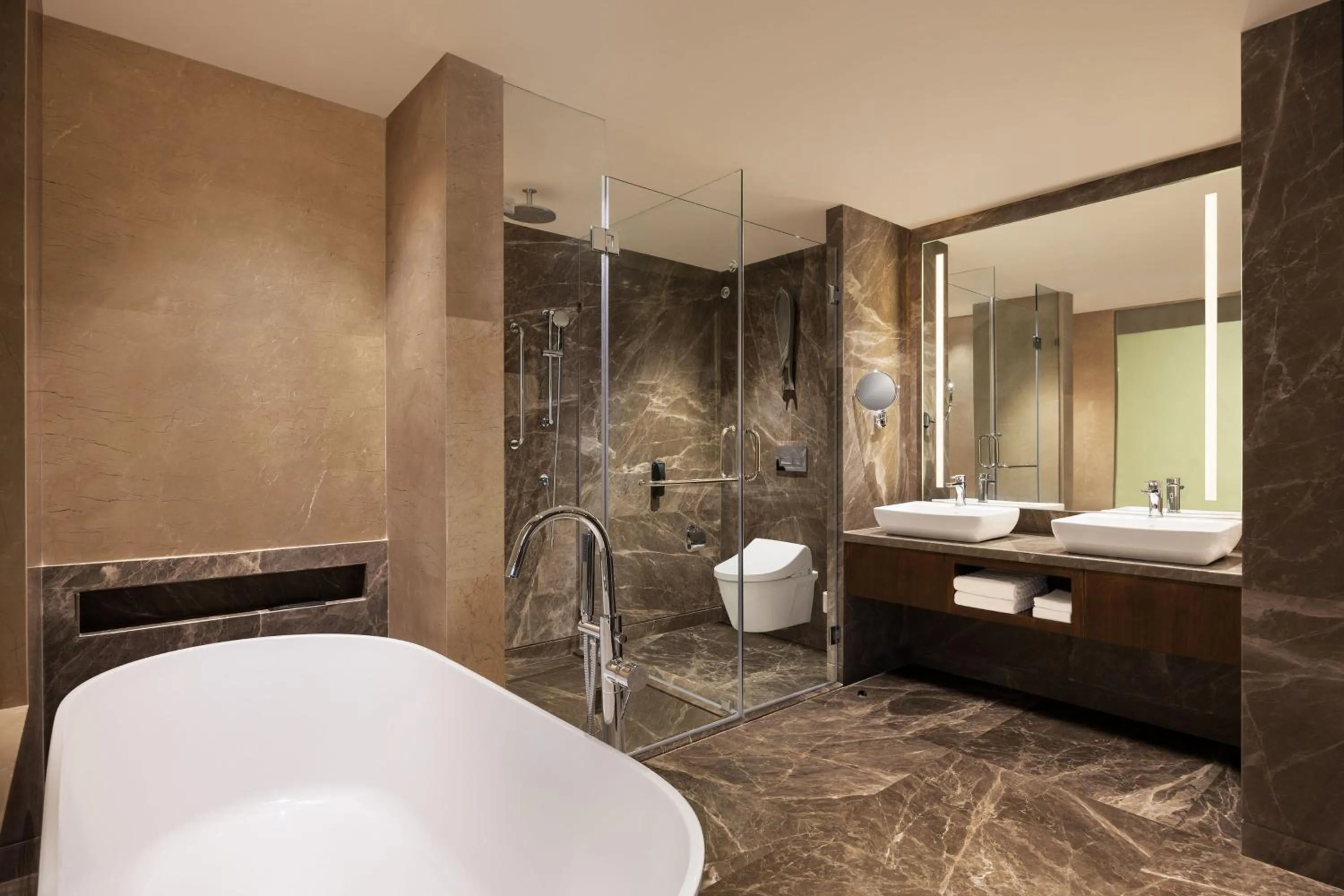 Photo of the whole room, Bed in Courtyard by Marriott Shillong