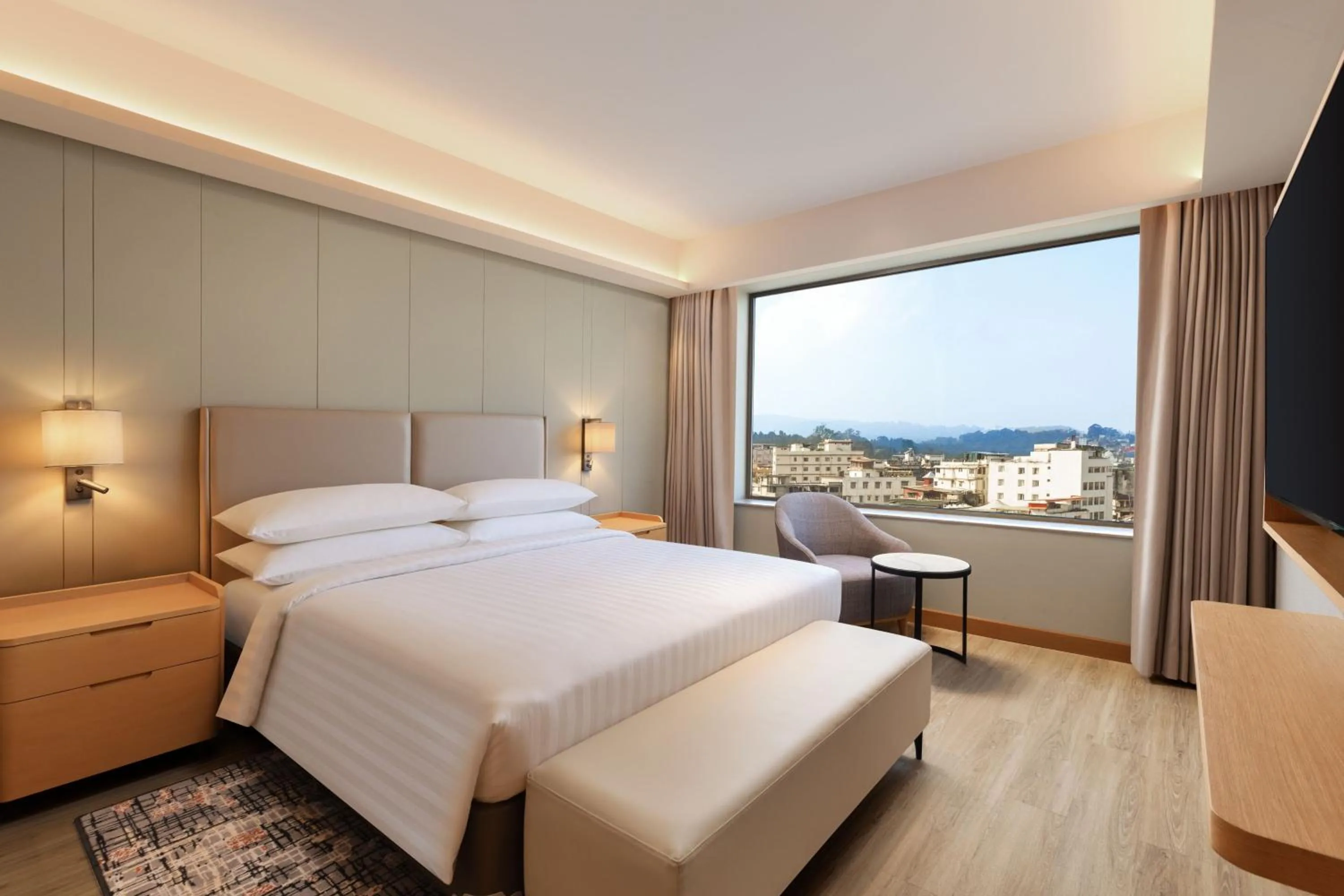 Bedroom, Bed in Courtyard by Marriott Shillong