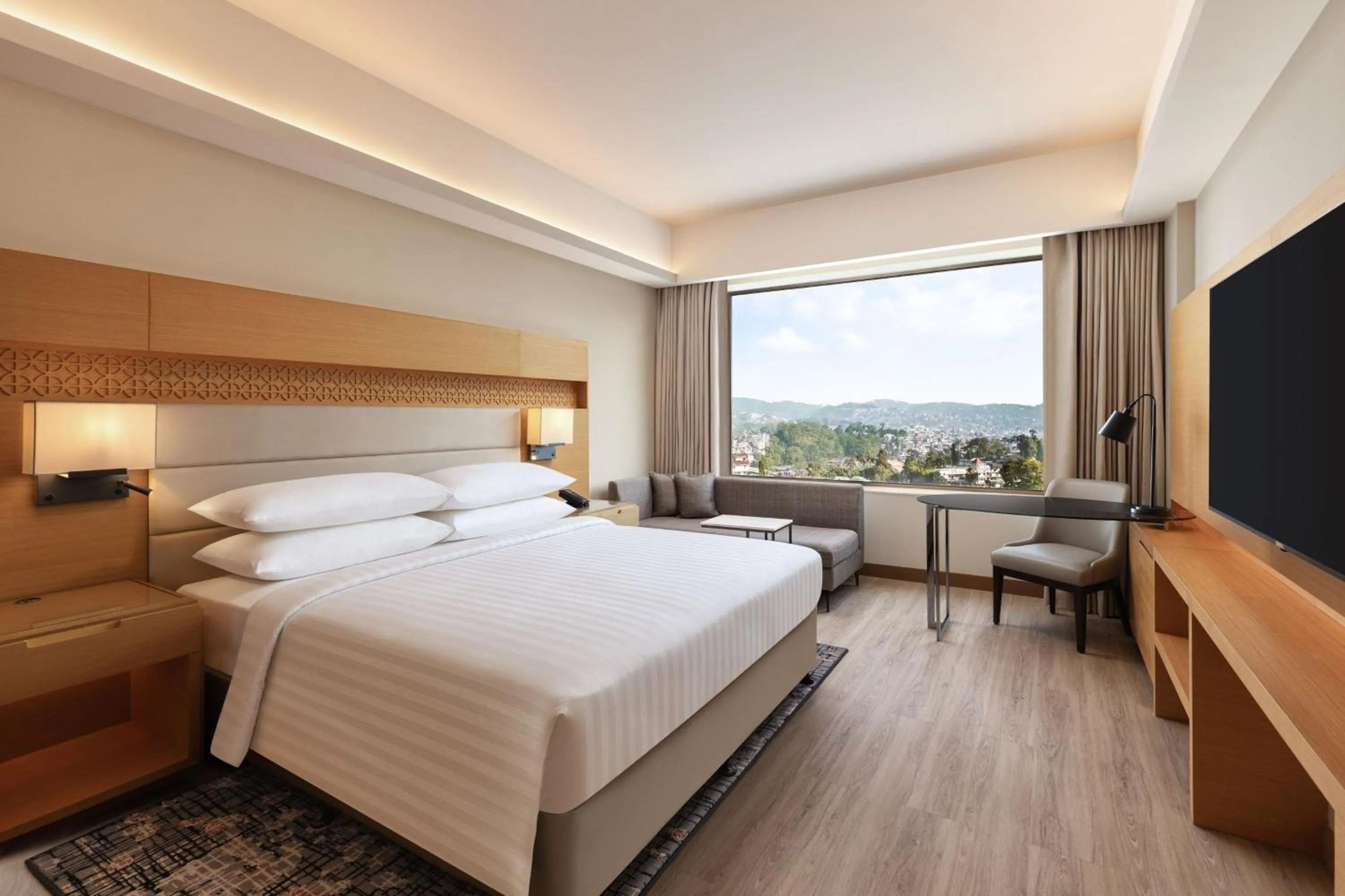 Photo of the whole room, Bed in Courtyard by Marriott Shillong