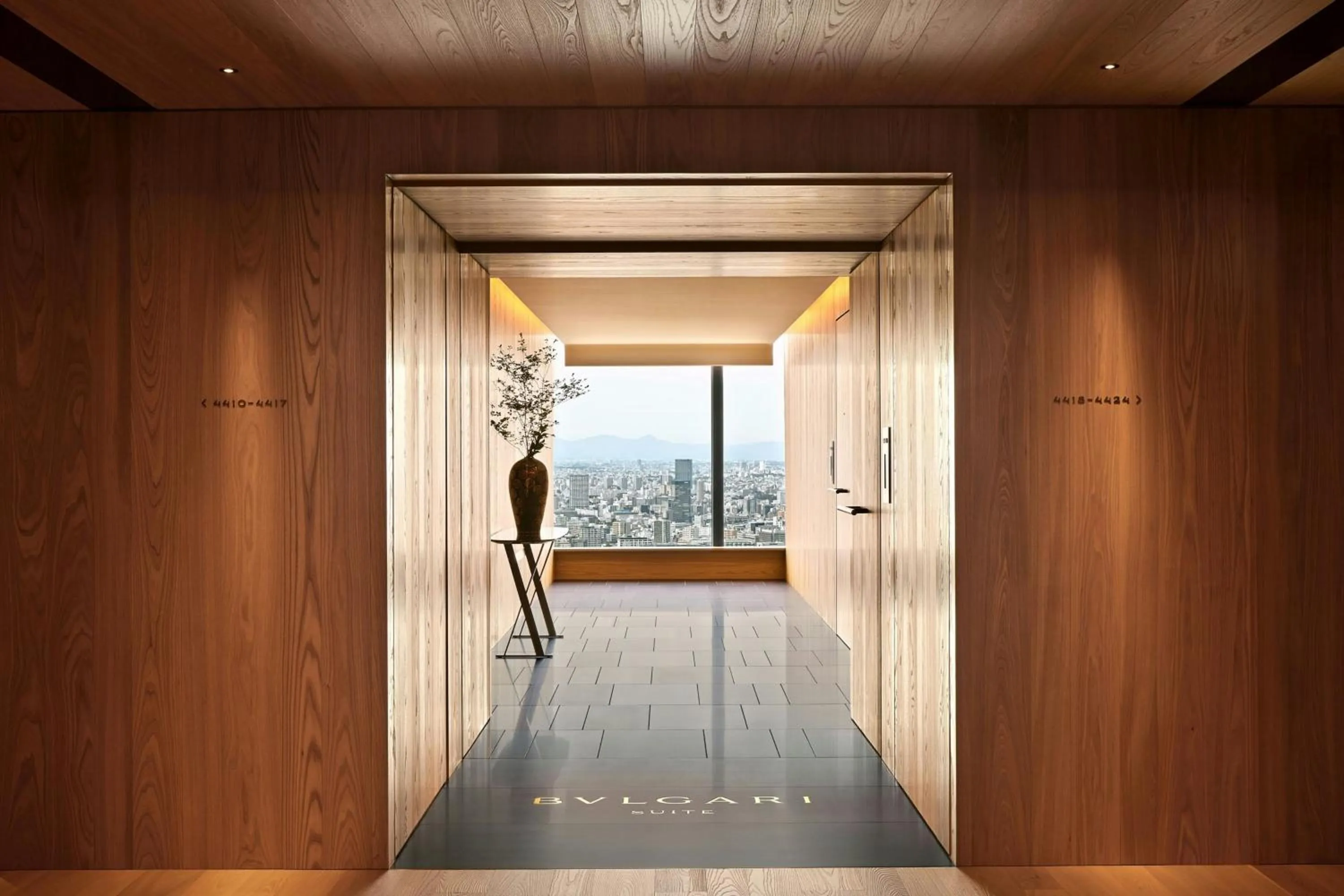 Photo of the whole room in Bvlgari Hotel Tokyo