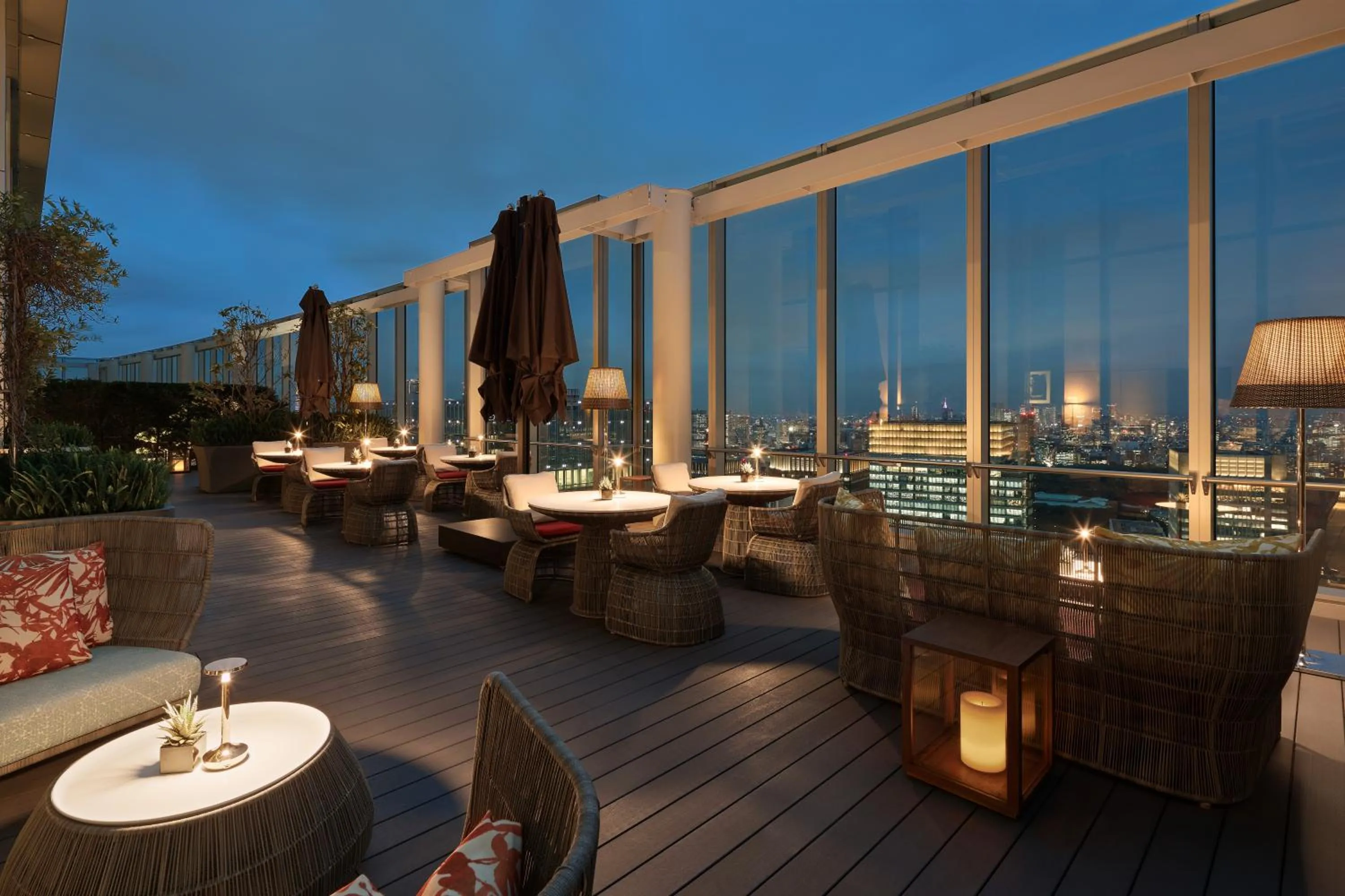 Balcony/Terrace in Bvlgari Hotel Tokyo