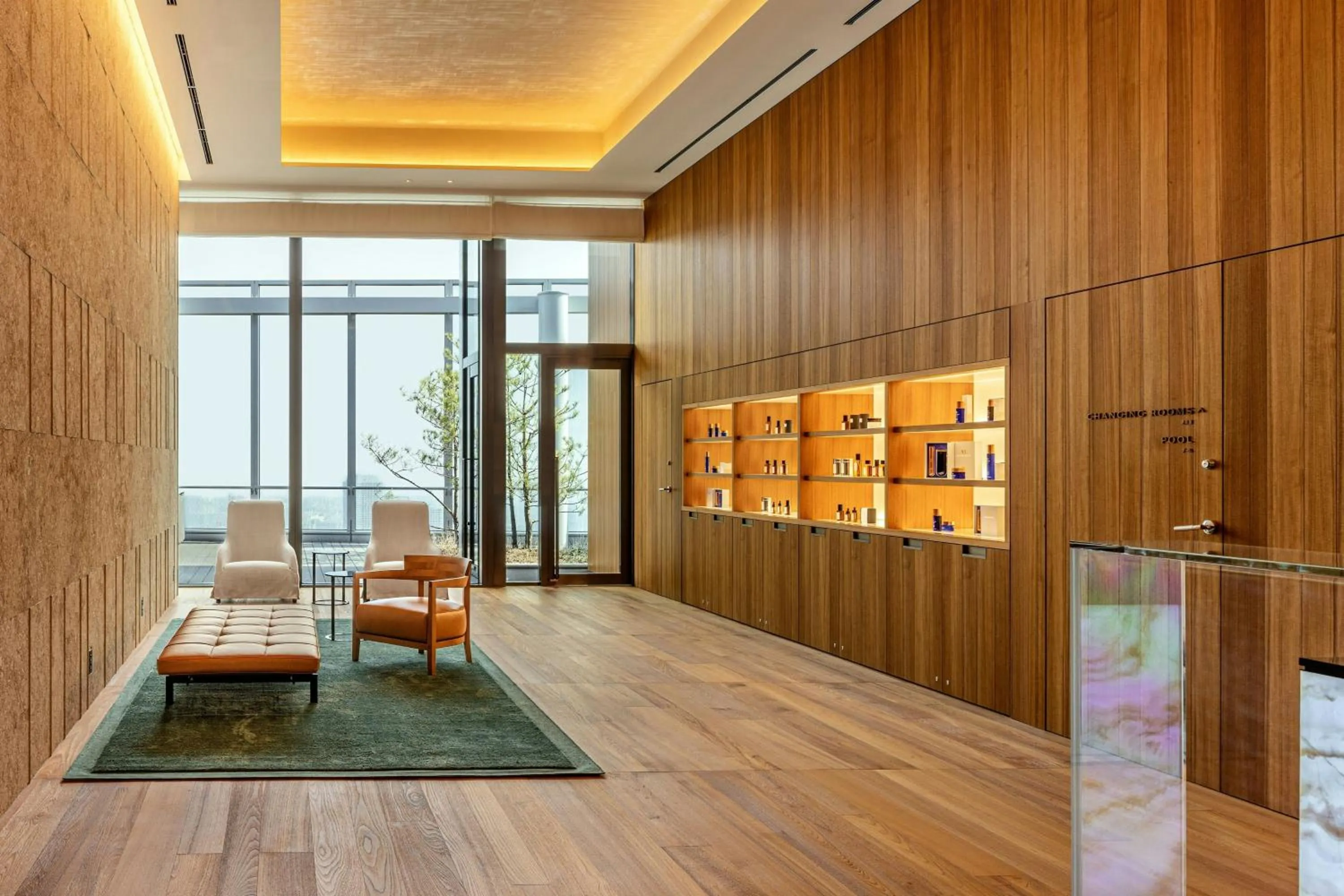 Lobby or reception in Bvlgari Hotel Tokyo