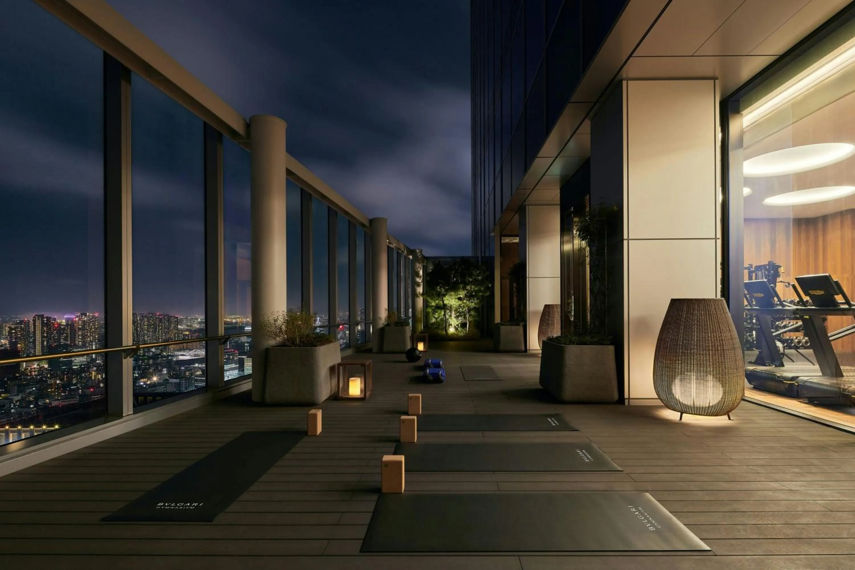 Fitness centre/facilities in Bvlgari Hotel Tokyo