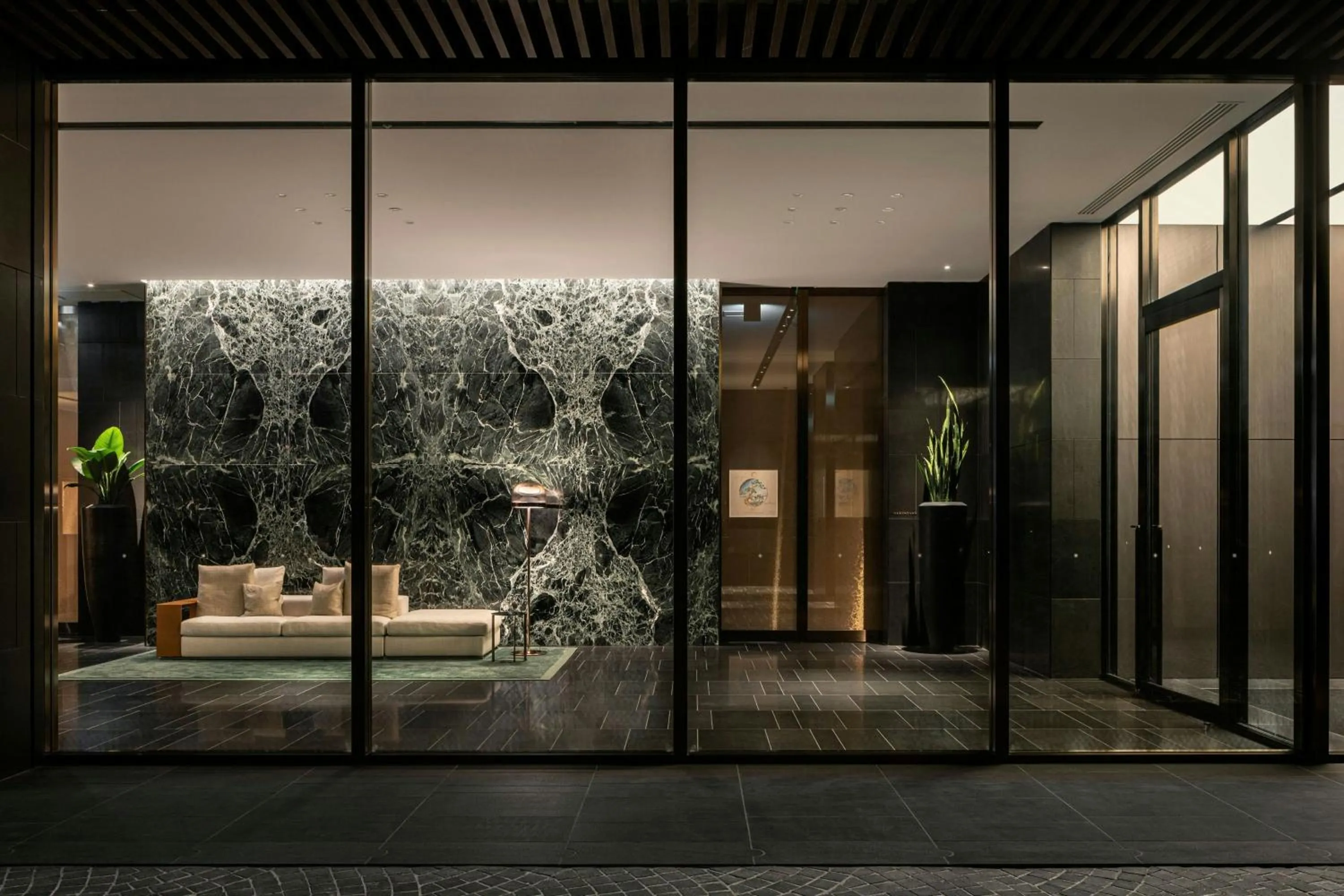Lobby or reception in Bvlgari Hotel Tokyo