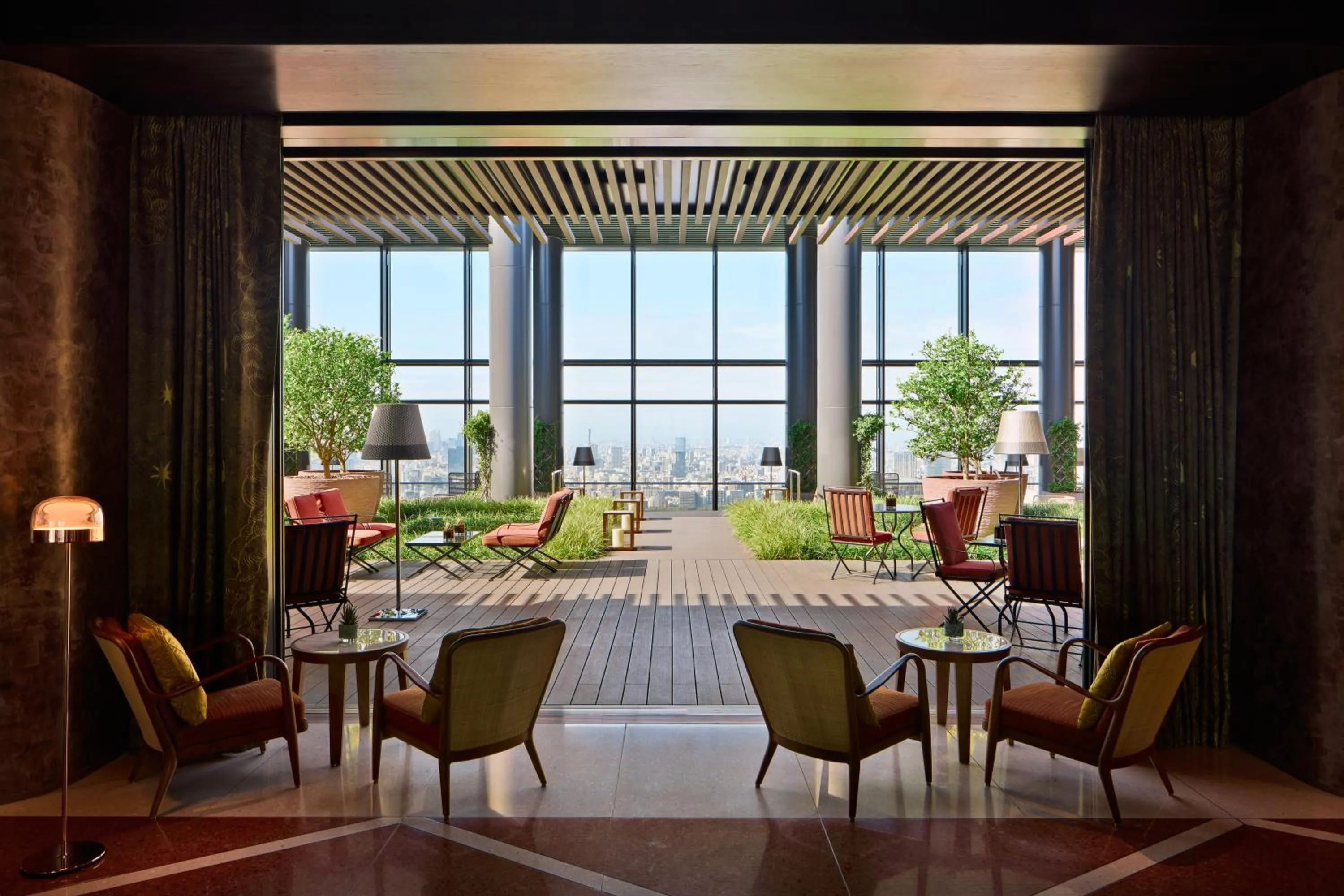 Balcony/Terrace in Bvlgari Hotel Tokyo