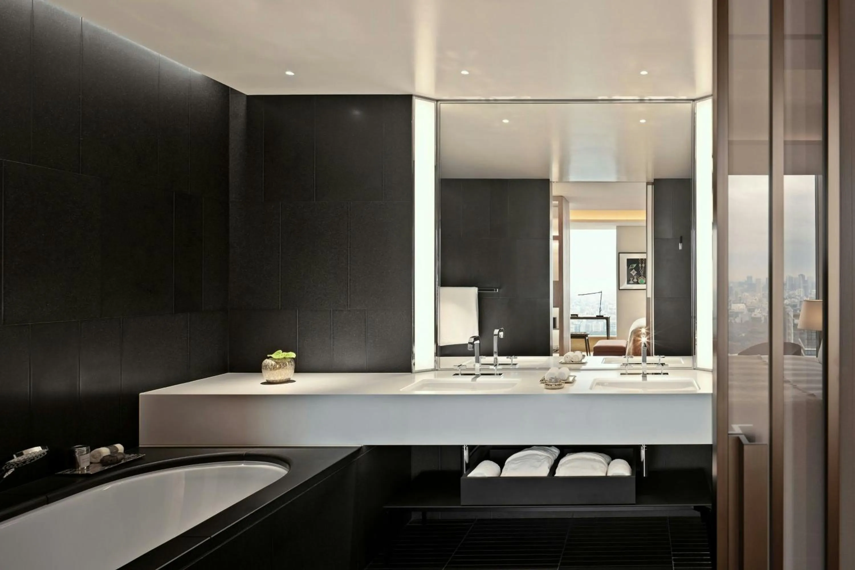 Bathroom in Bvlgari Hotel Tokyo