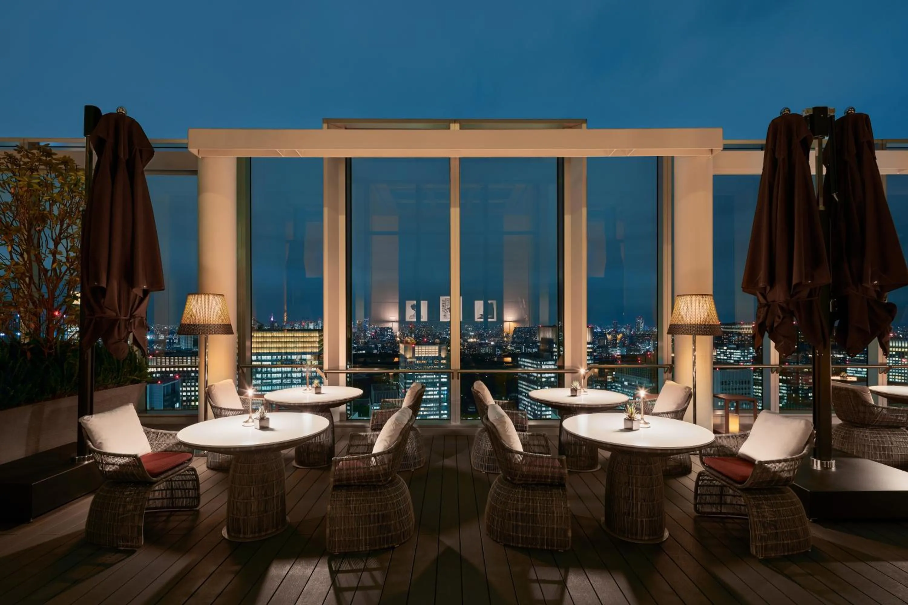 Balcony/Terrace in Bvlgari Hotel Tokyo