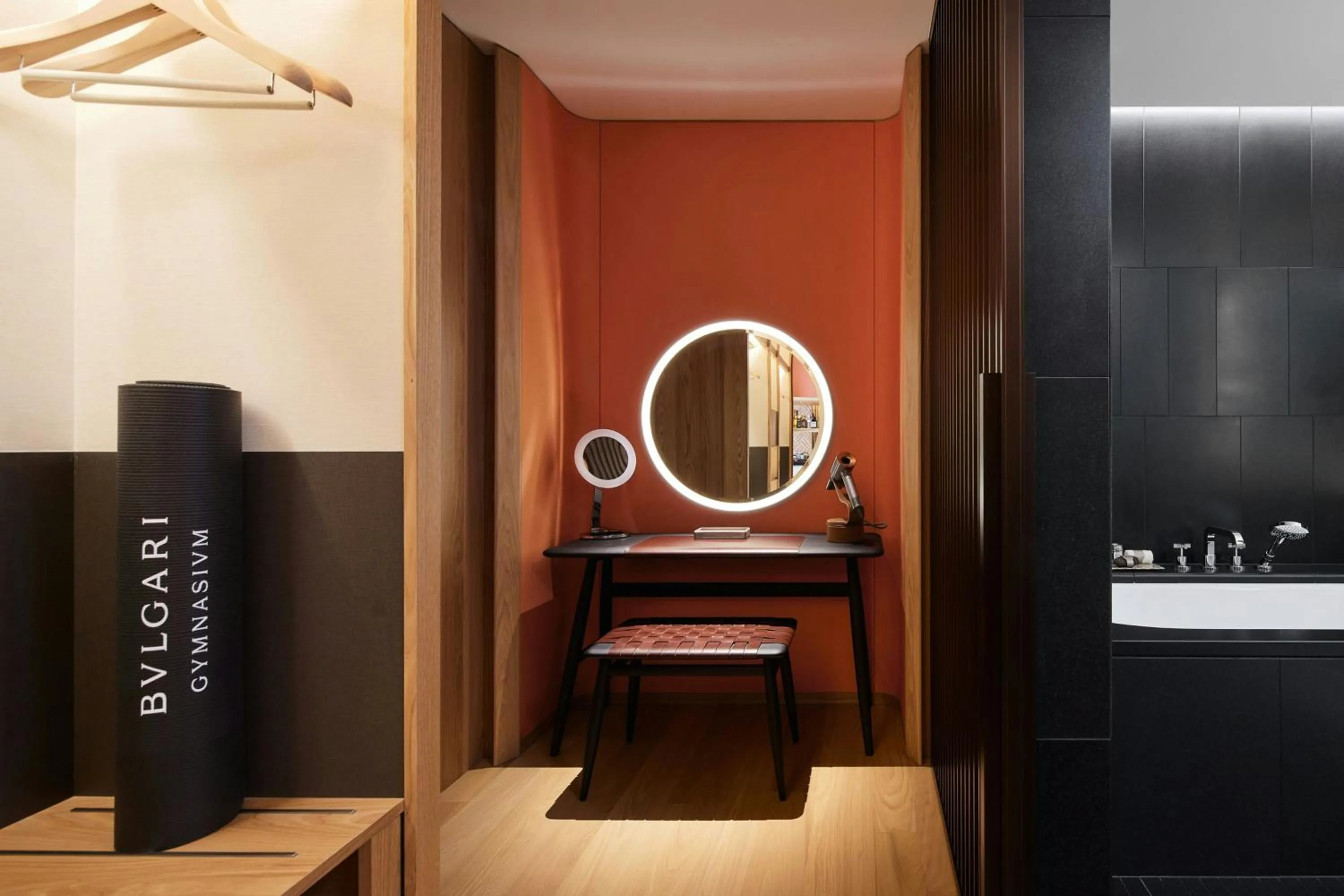 Photo of the whole room in Bvlgari Hotel Tokyo