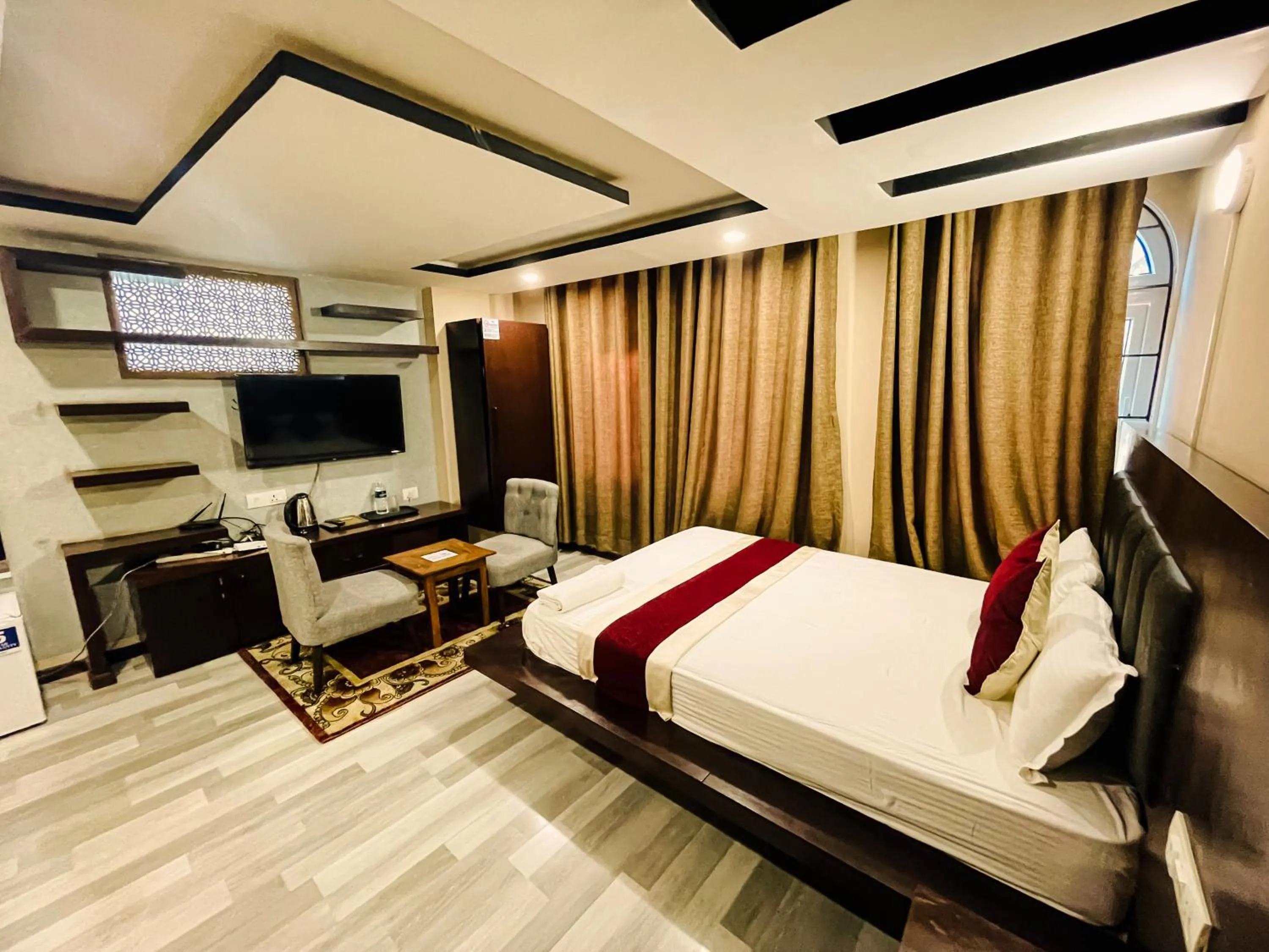Bed in Hotel Lotus Grand Pvt Ltd